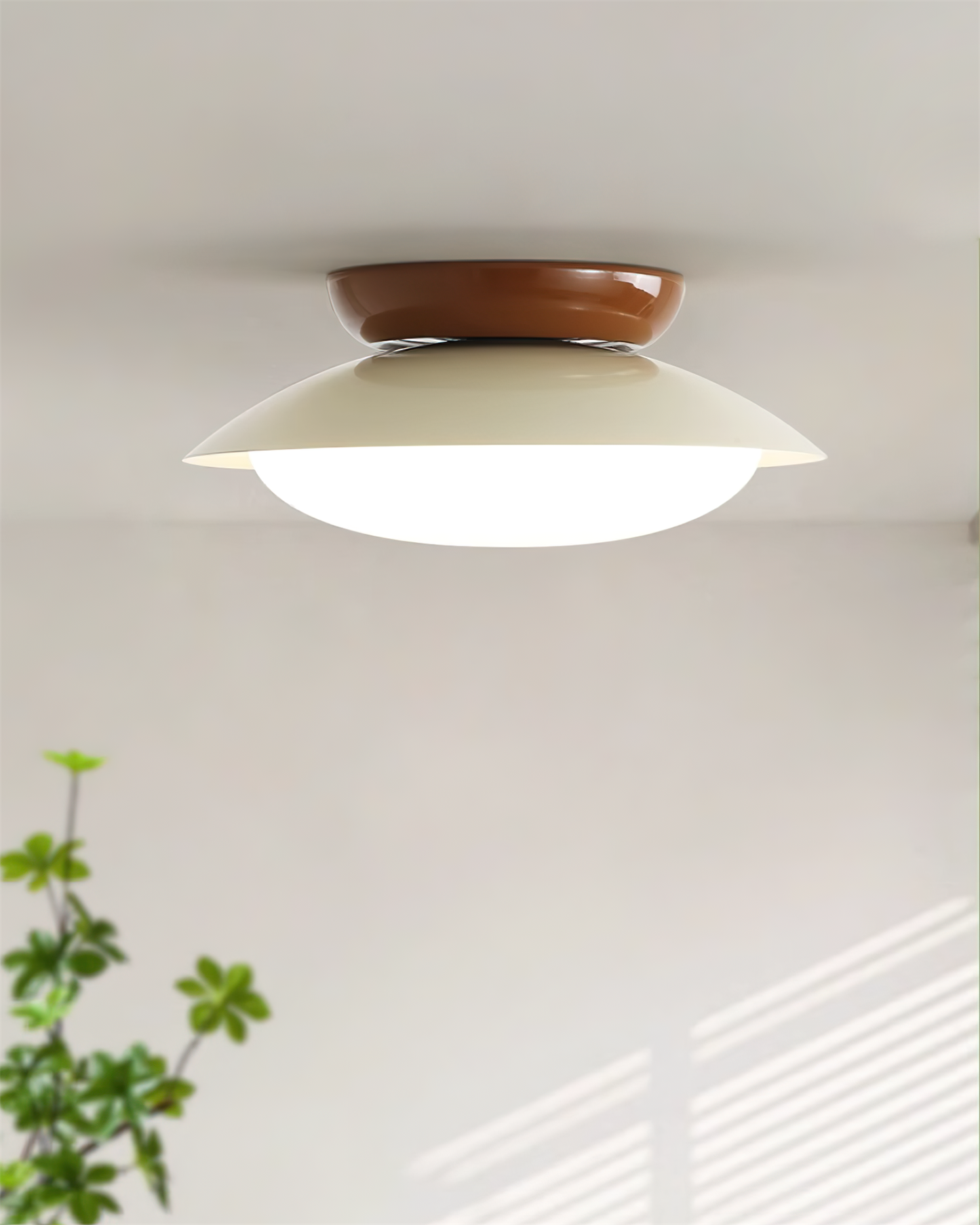 Modern Dome Ceiling Light | Minimalist LED Ceiling Lamp for Living Room