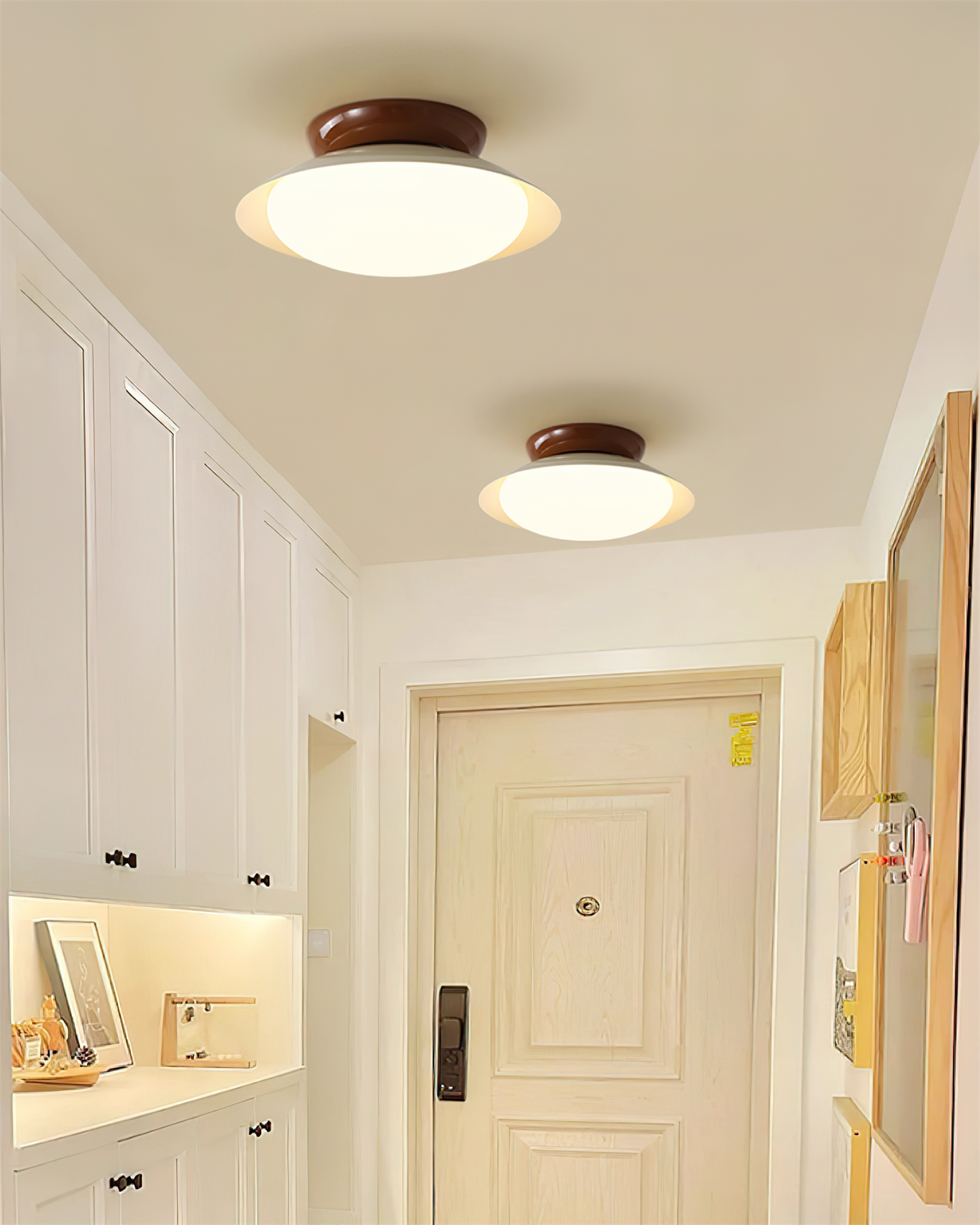 Modern Dome Ceiling Light | Minimalist LED Ceiling Lamp for Living Room