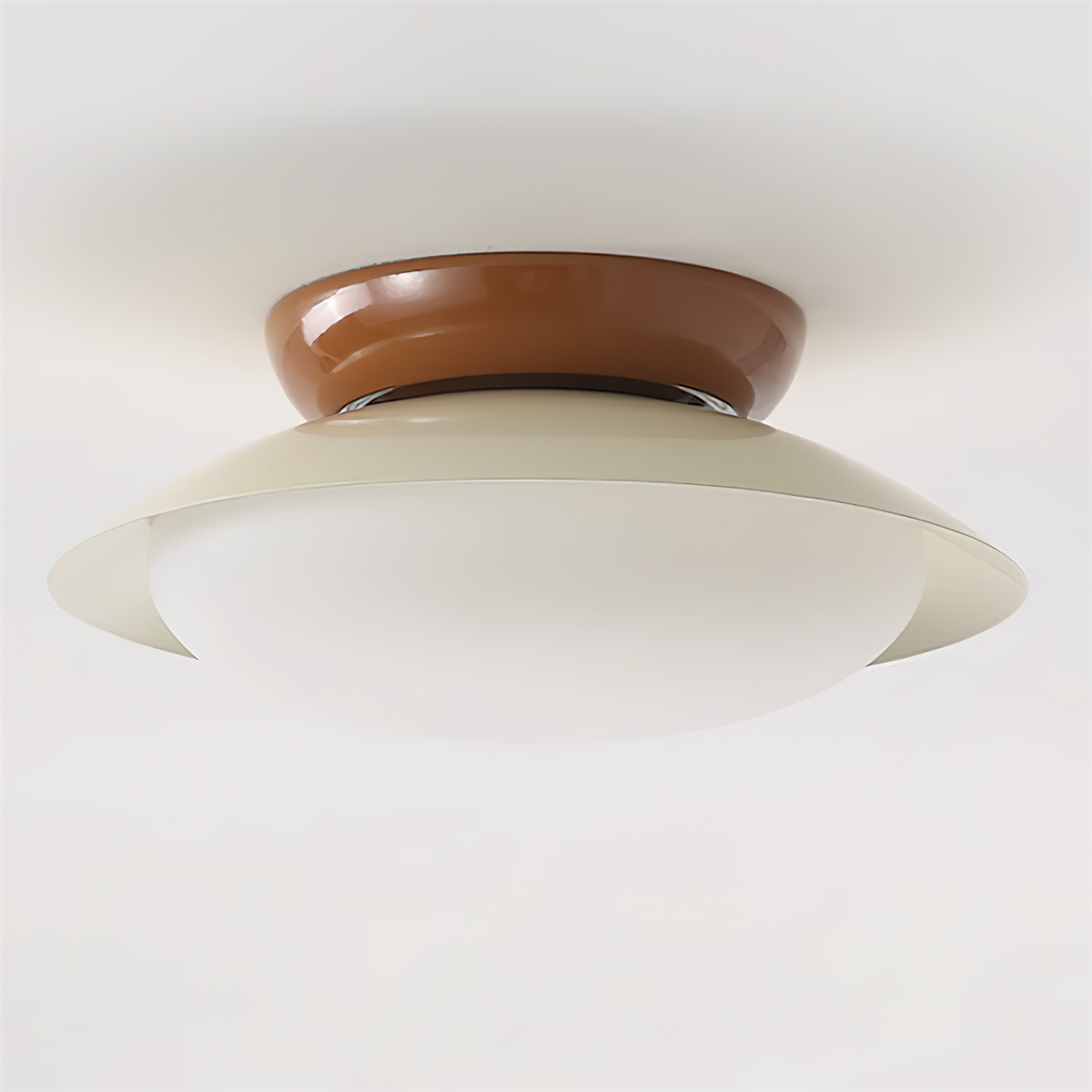 Modern Dome Ceiling Light | Minimalist LED Ceiling Lamp for Living Room