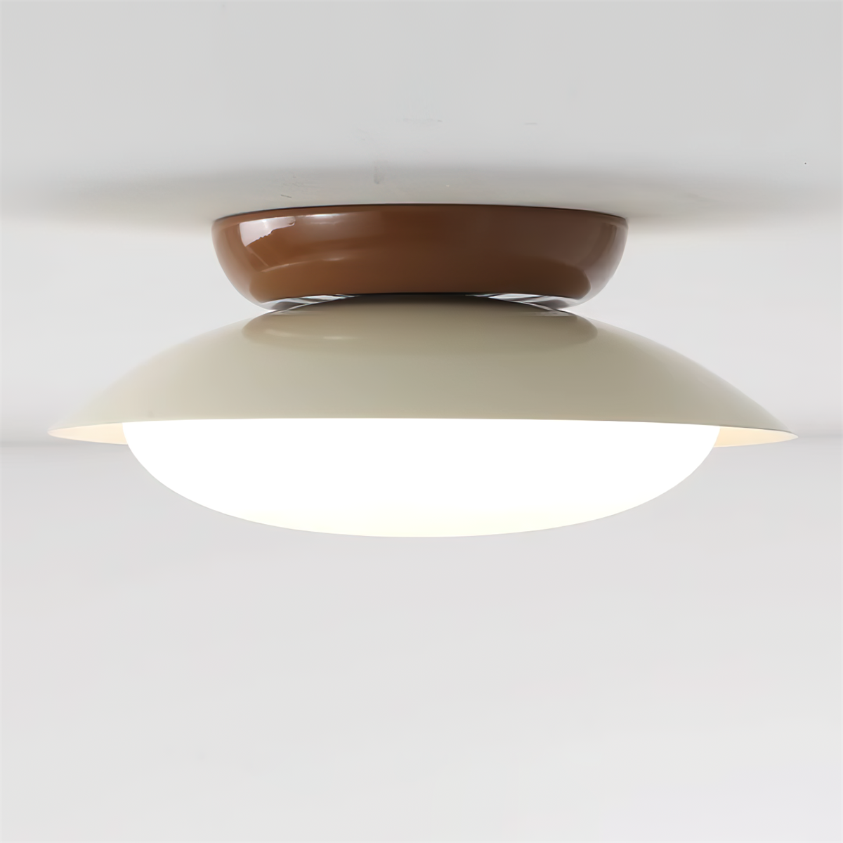 Modern Dome Ceiling Light | Minimalist LED Ceiling Lamp for Living Room