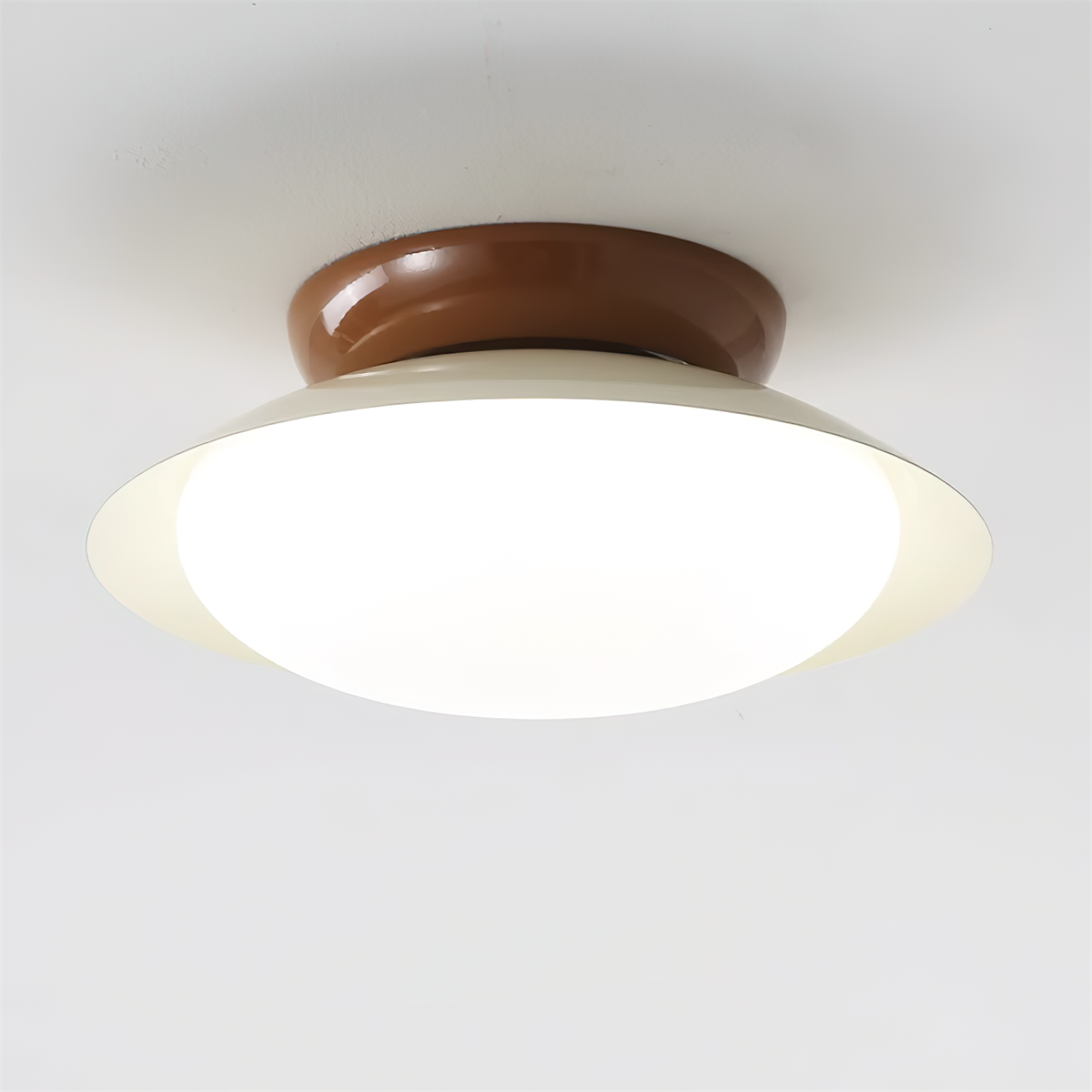 Modern Dome Ceiling Light | Minimalist LED Ceiling Lamp for Living Room