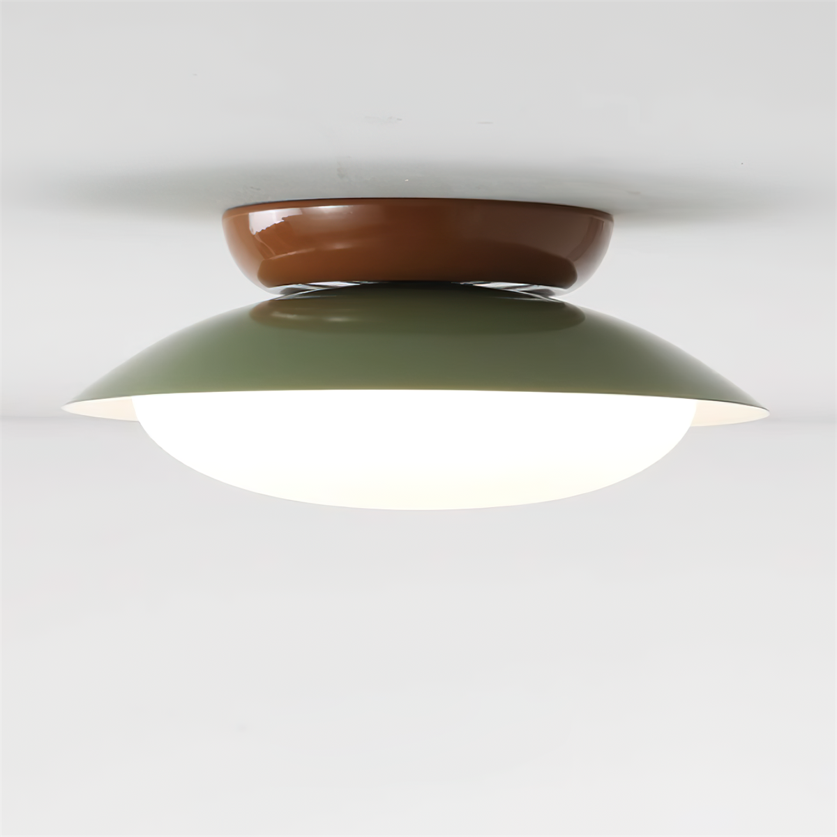 Modern Dome Ceiling Light | Minimalist LED Ceiling Lamp for Living Room