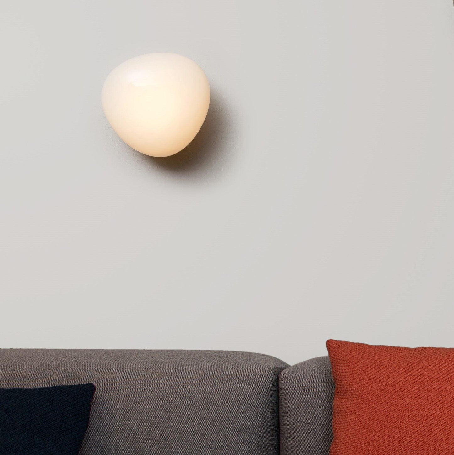 Pebble Glass Wall Lamp | Modern Bedroom and Living Room Sconce