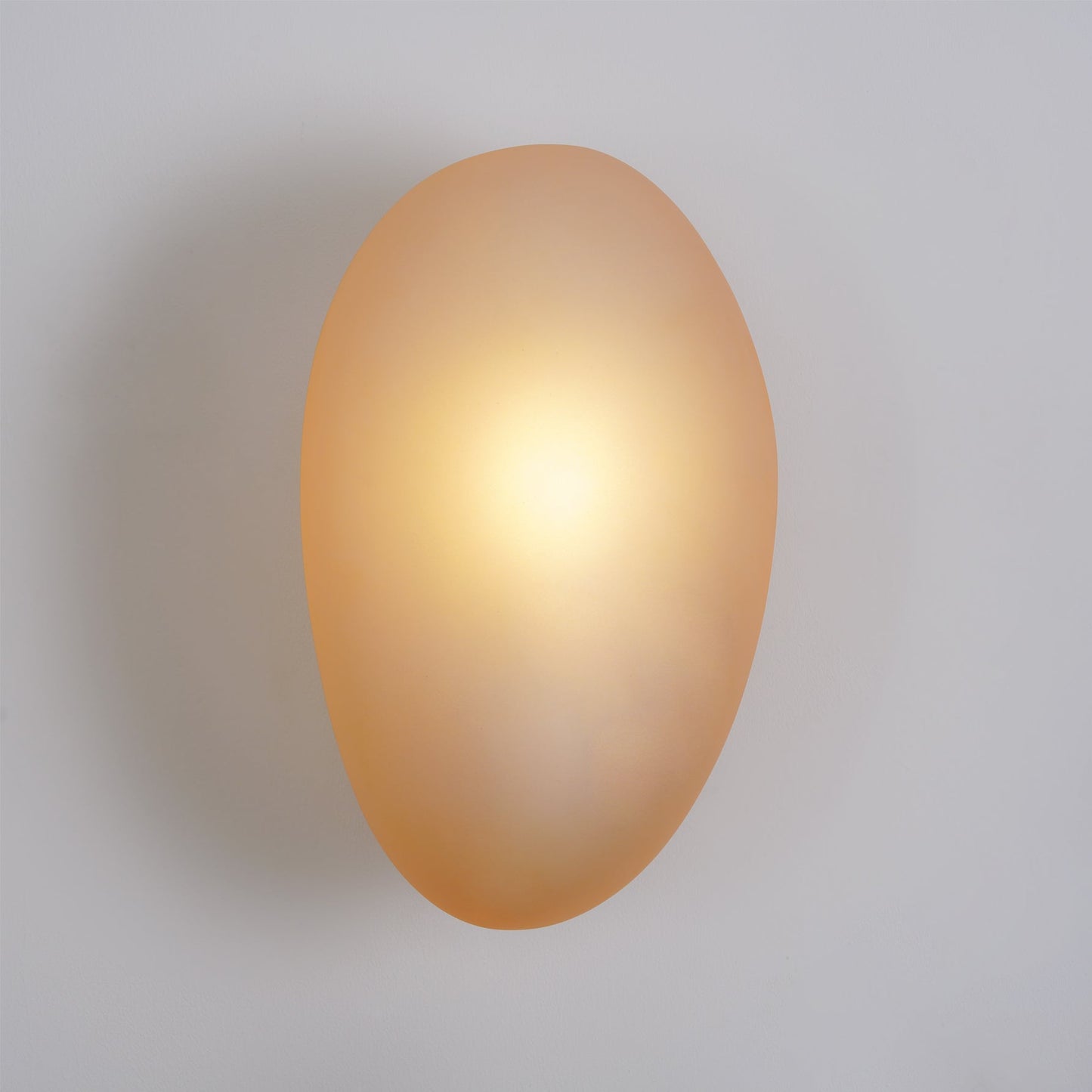 Pebble Glass Wall Lamp | Modern Bedroom and Living Room Sconce