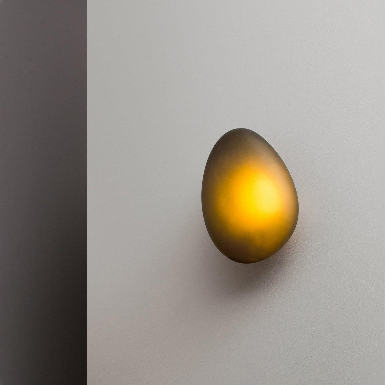 Pebble Glass Wall Lamp | Modern Bedroom and Living Room Sconce