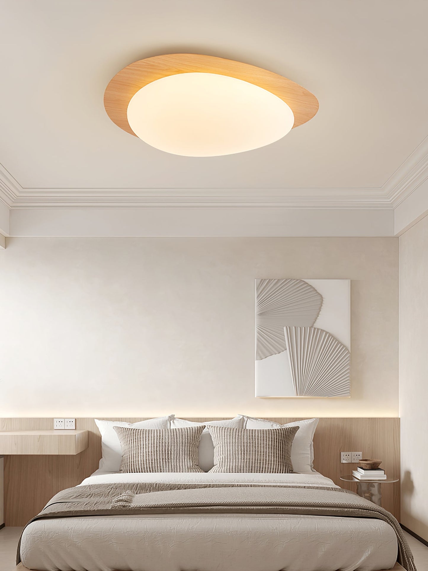 Modern Ceiling Lamp | LED Flush Mount Light for Bedroom and Living Room