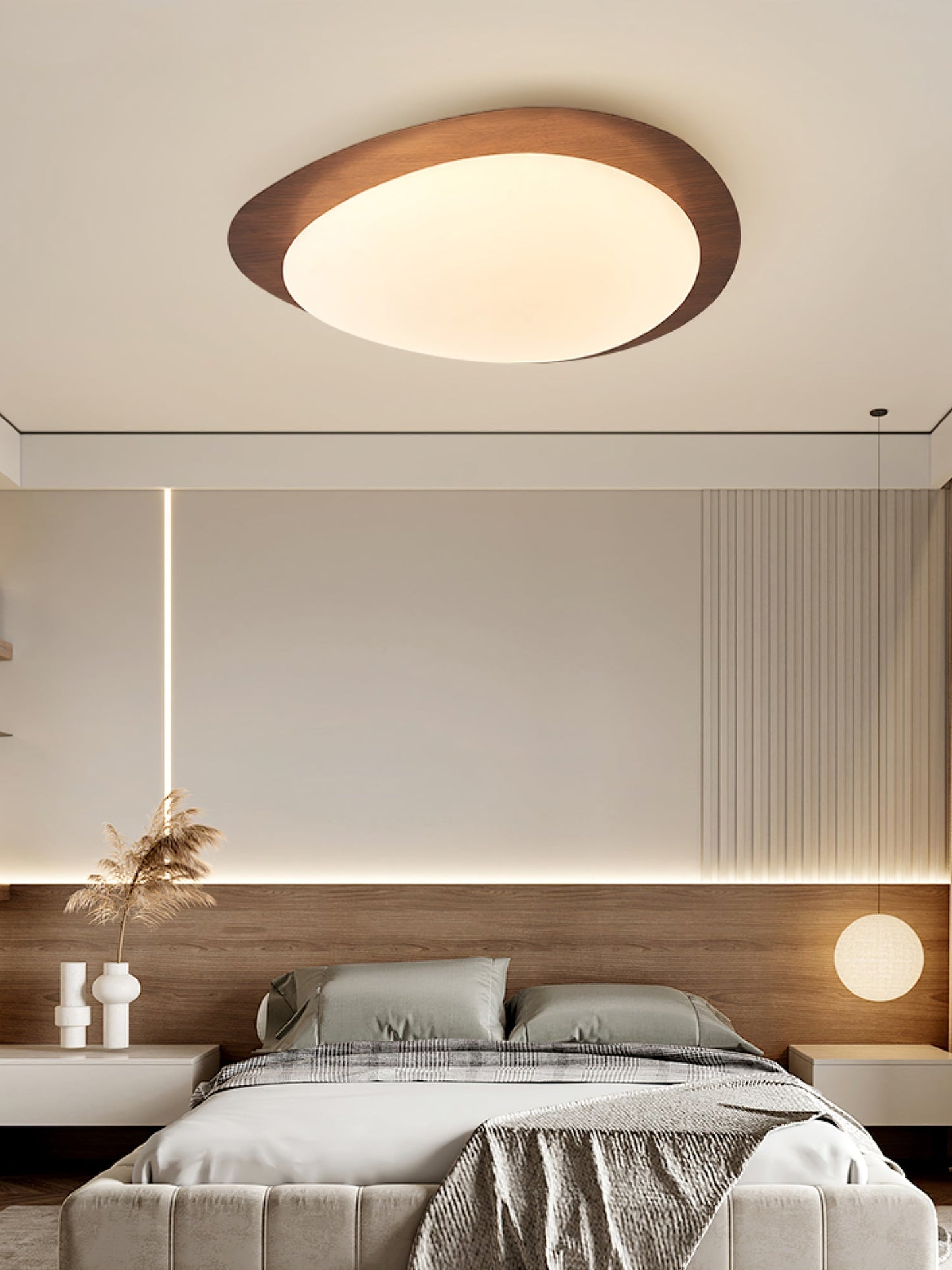 Modern Ceiling Lamp | LED Flush Mount Light for Bedroom and Living Room