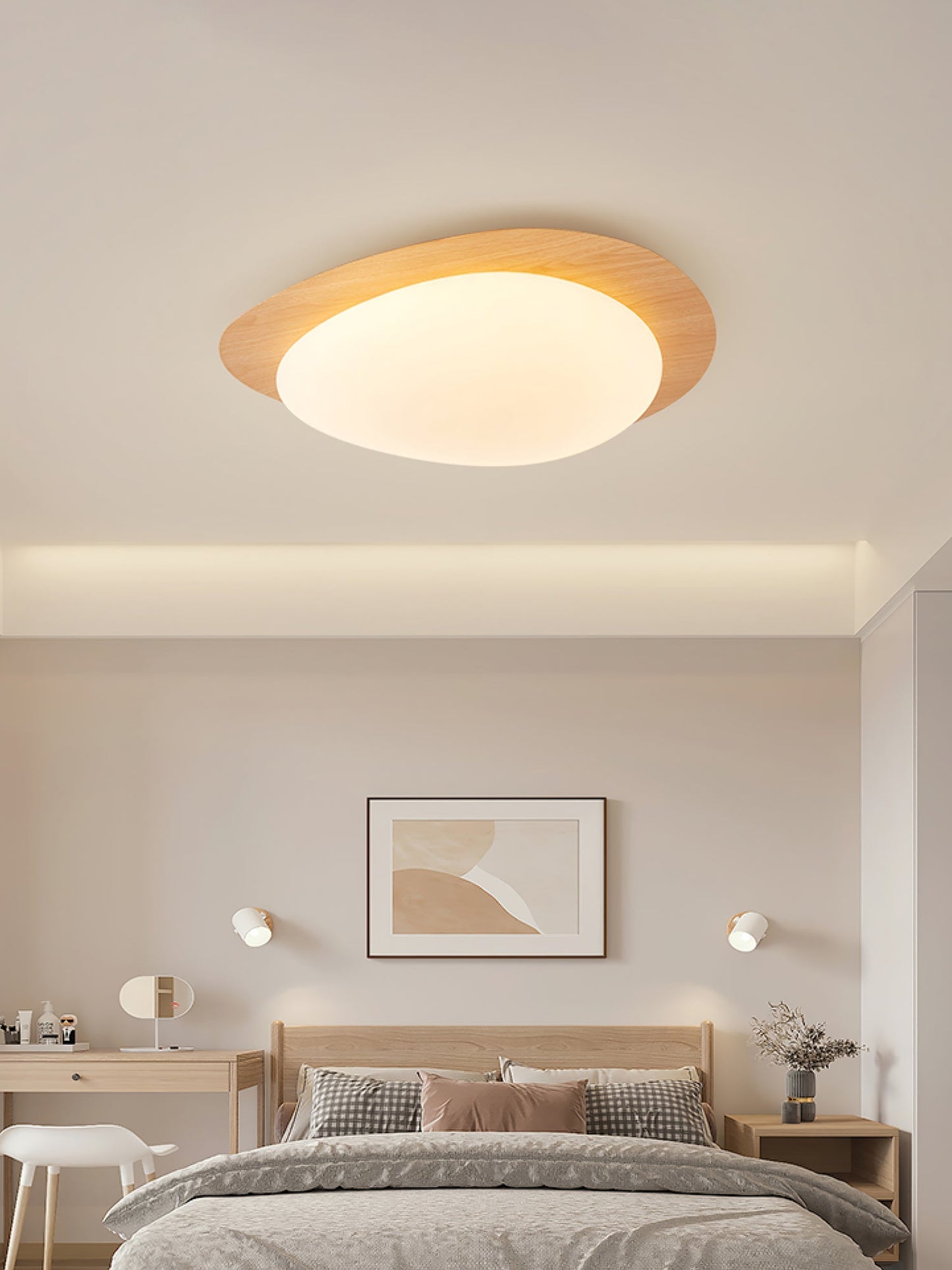 Modern Ceiling Lamp | LED Flush Mount Light for Bedroom and Living Room