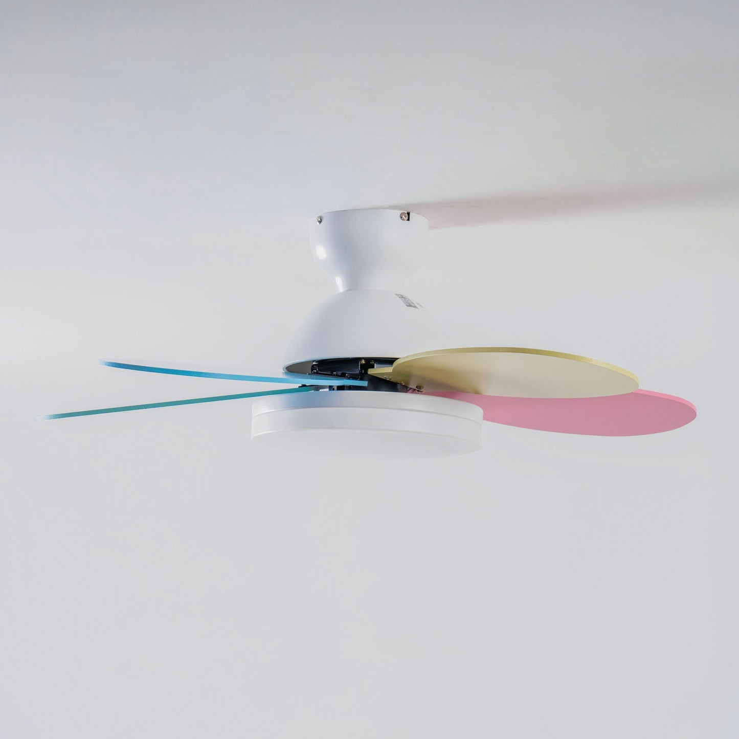Modern Ceiling Fan Lamp with LED Light | Quiet Bedroom Ceiling Fan with Remote