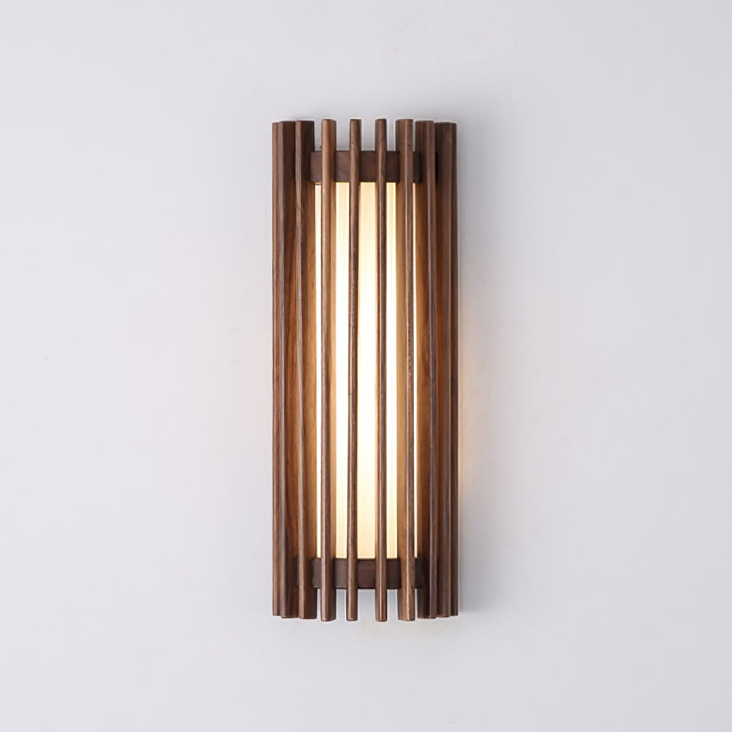 Modern Wooden Wall Lamp for Bedroom and Living Room | Indoor LED Sconce