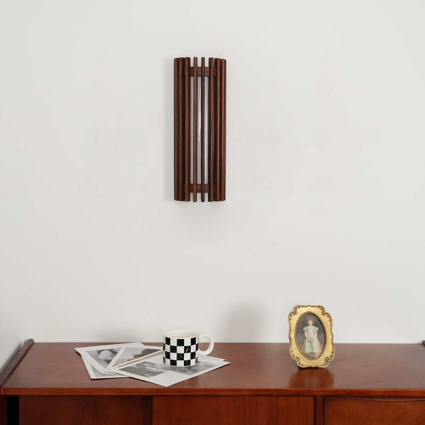 Modern Wooden Wall Lamp for Bedroom and Living Room | Indoor LED Sconce