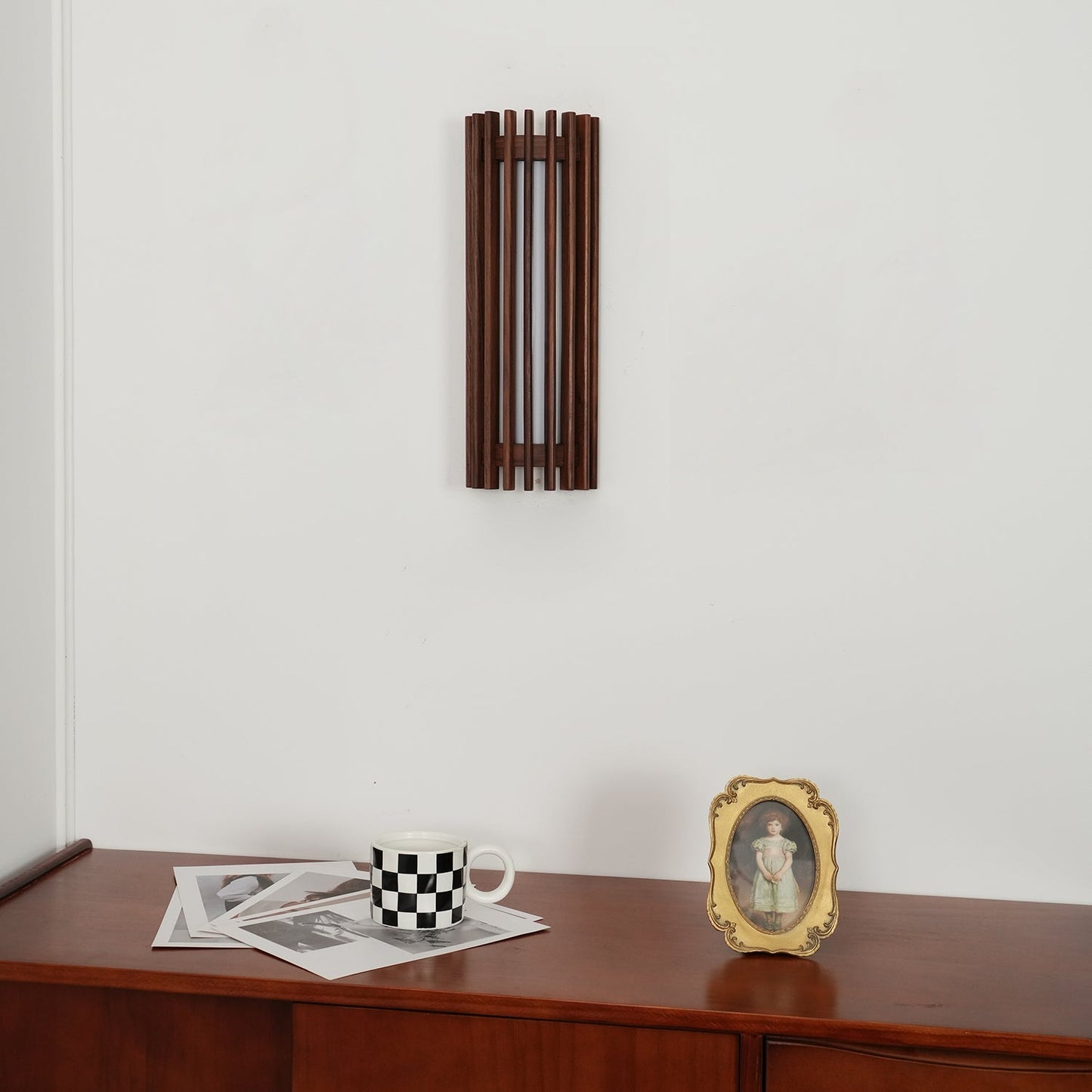 Modern Wooden Wall Lamp for Bedroom and Living Room | Indoor LED Sconce
