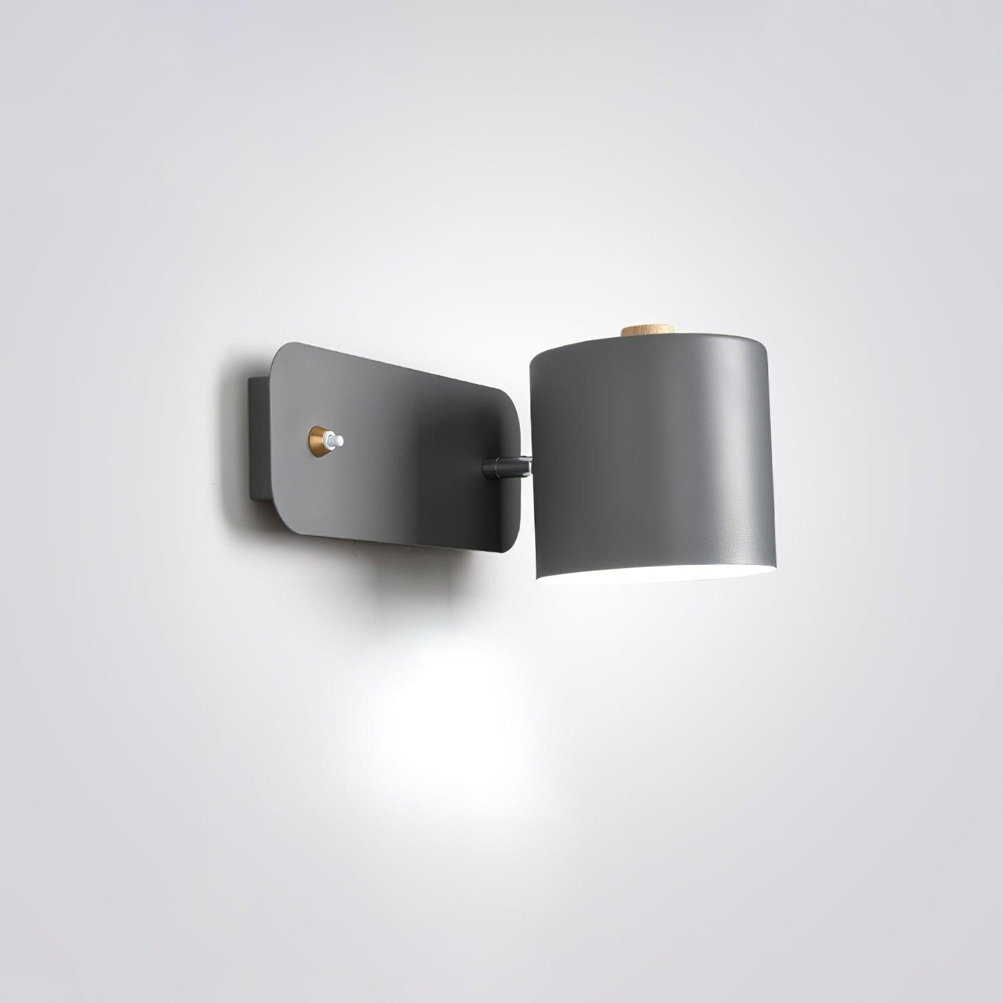 Modern Rotatable Wall Lamp | Adjustable Cylinder Light for Bedroom and Living Room