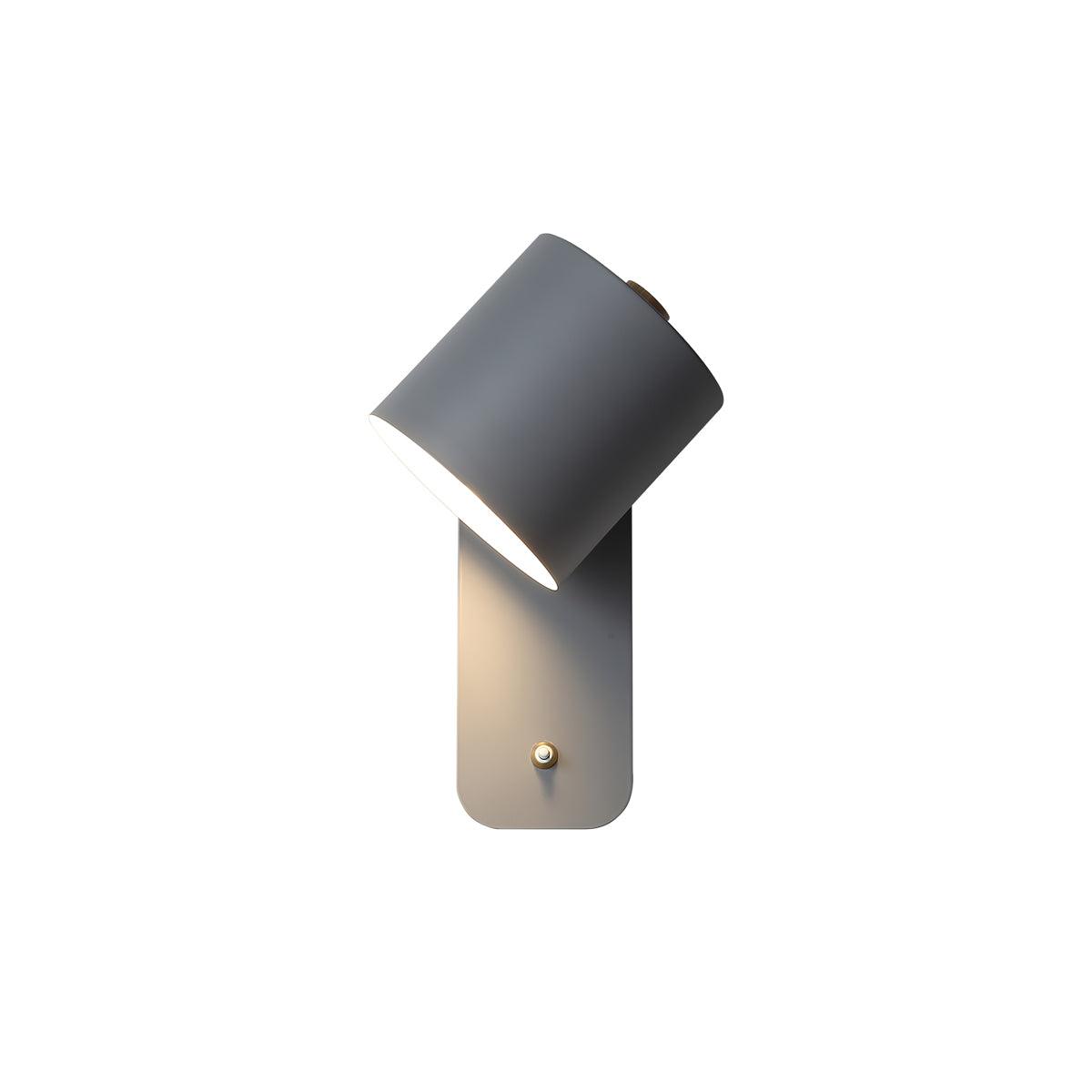 Modern Rotatable Wall Lamp | Adjustable Cylinder Light for Bedroom and Living Room
