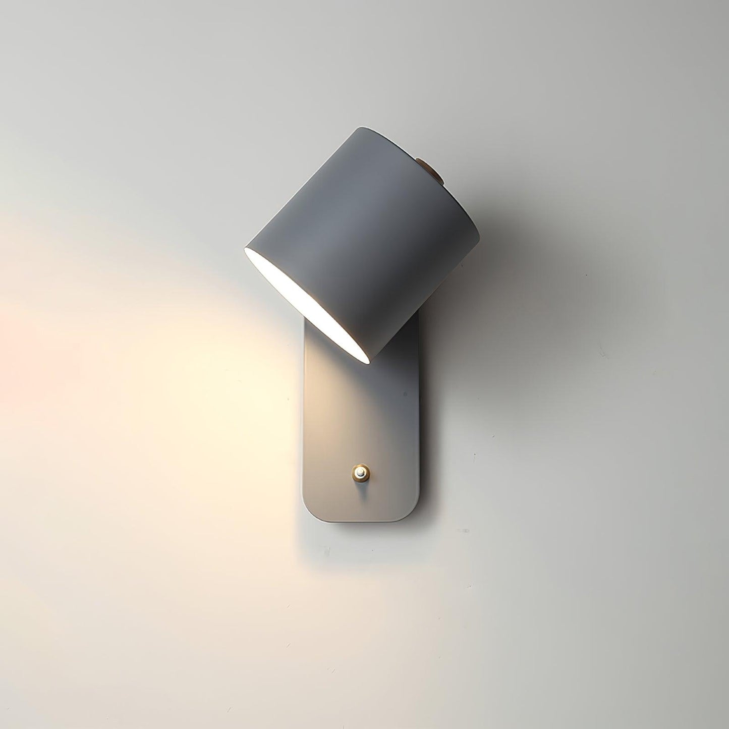 Modern Rotatable Wall Lamp | Adjustable Cylinder Light for Bedroom and Living Room