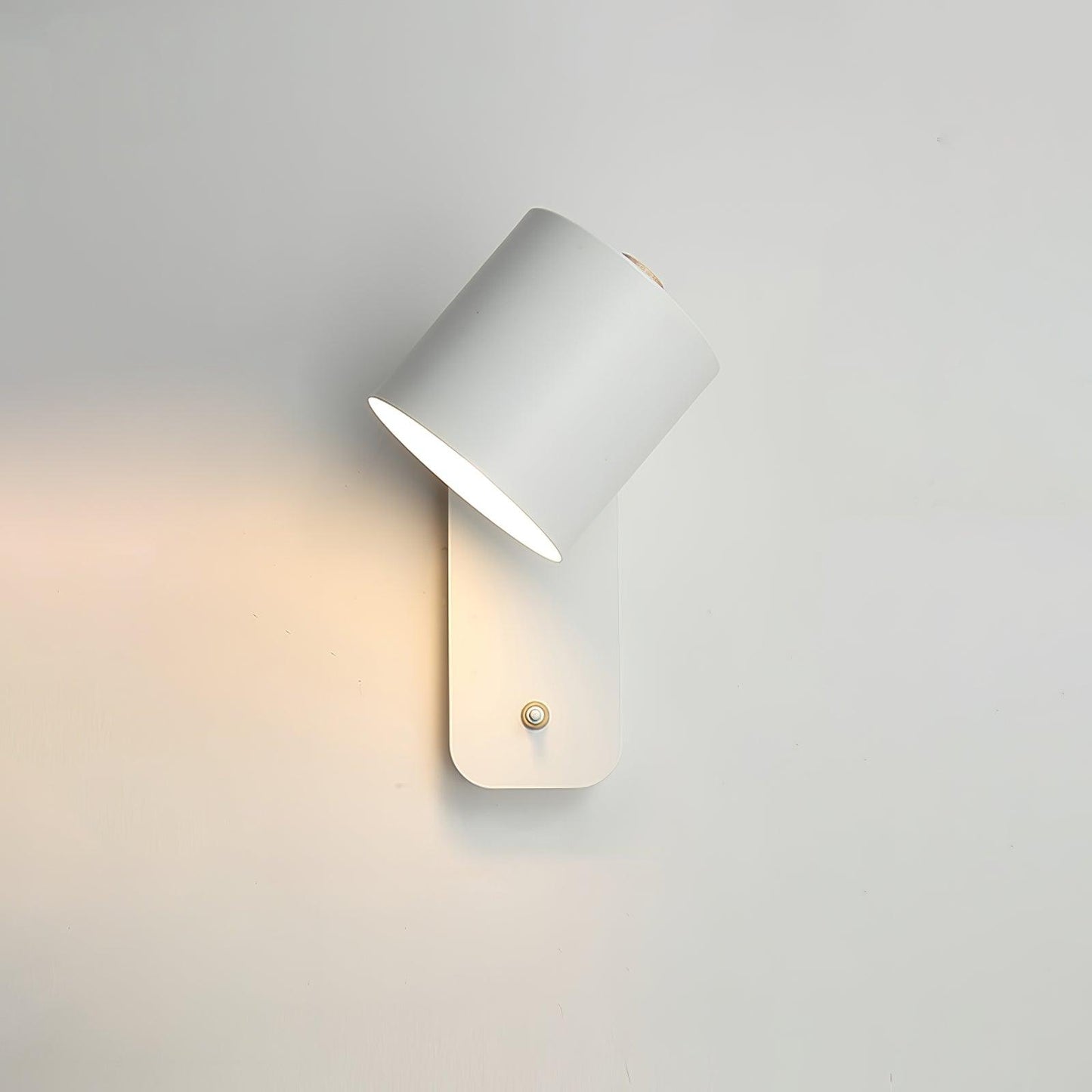 Modern Rotatable Wall Lamp | Adjustable Cylinder Light for Bedroom and Living Room
