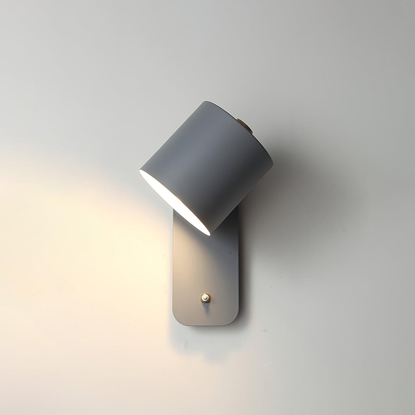 Modern Rotatable Wall Lamp | Adjustable Cylinder Light for Bedroom and Living Room