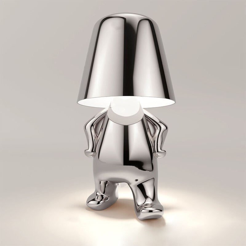 Rechargeable Touch Ceiling Lamp | Warm LED Night Light
