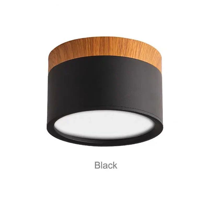 Surface Mounted LED Ceiling Spotlight | Modern Round Flush Mount Lamp for Rooms