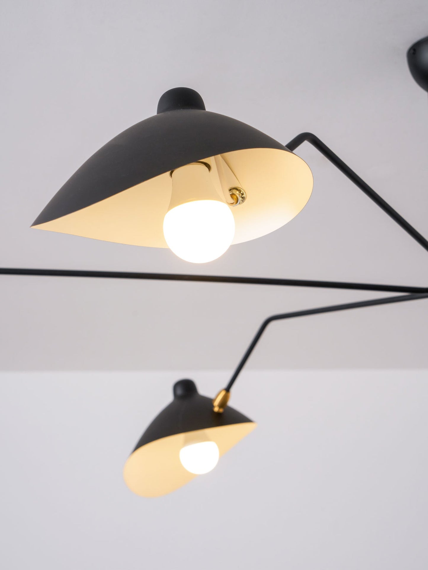 Modern Multi Arm Ceiling Lamp | Adjustable Chandelier for Living Room and Dining