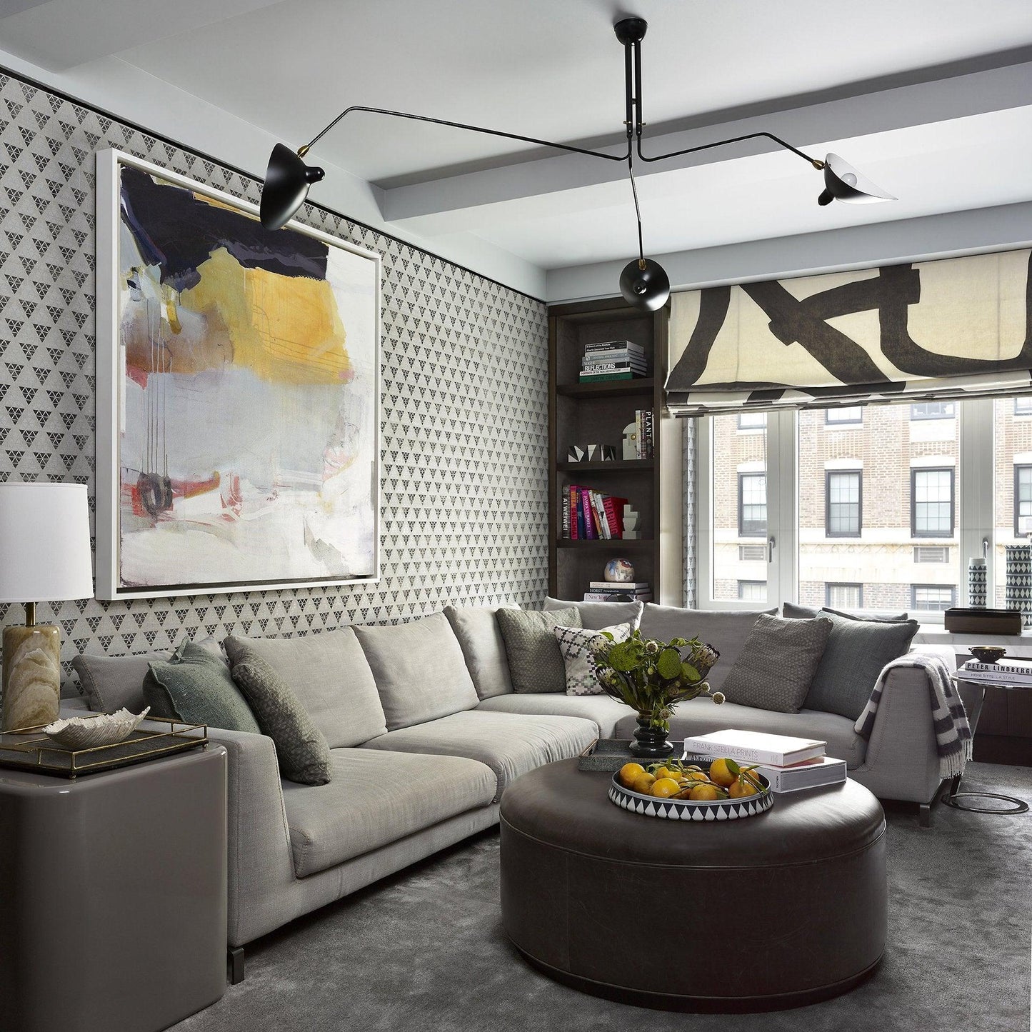 Modern Multi Arm Ceiling Lamp | Adjustable Chandelier for Living Room and Dining