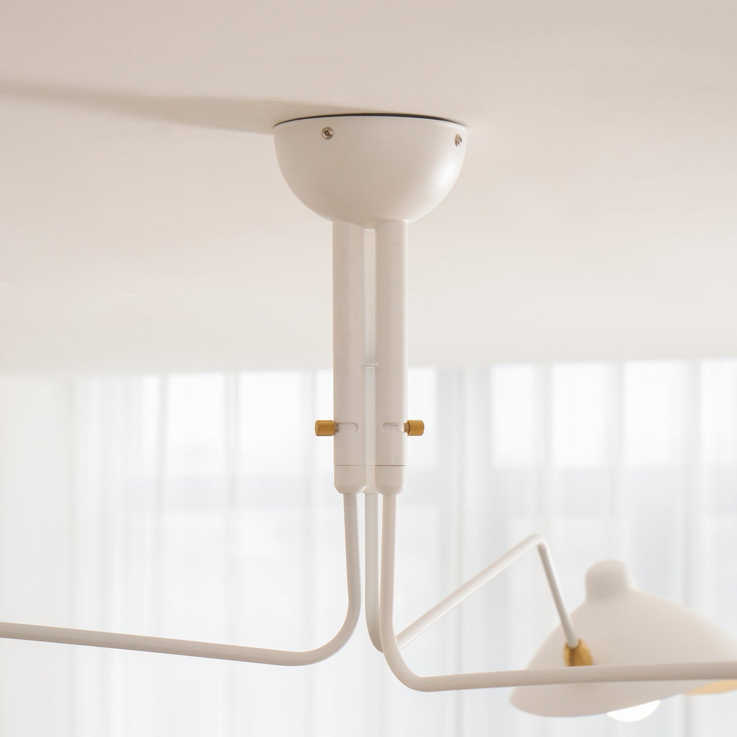 Modern Multi Arm Ceiling Lamp | Adjustable Chandelier for Living Room and Dining