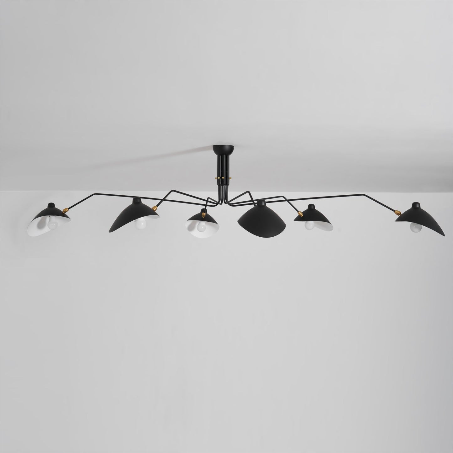 Modern Multi Arm Ceiling Lamp | Adjustable Chandelier for Living Room and Dining