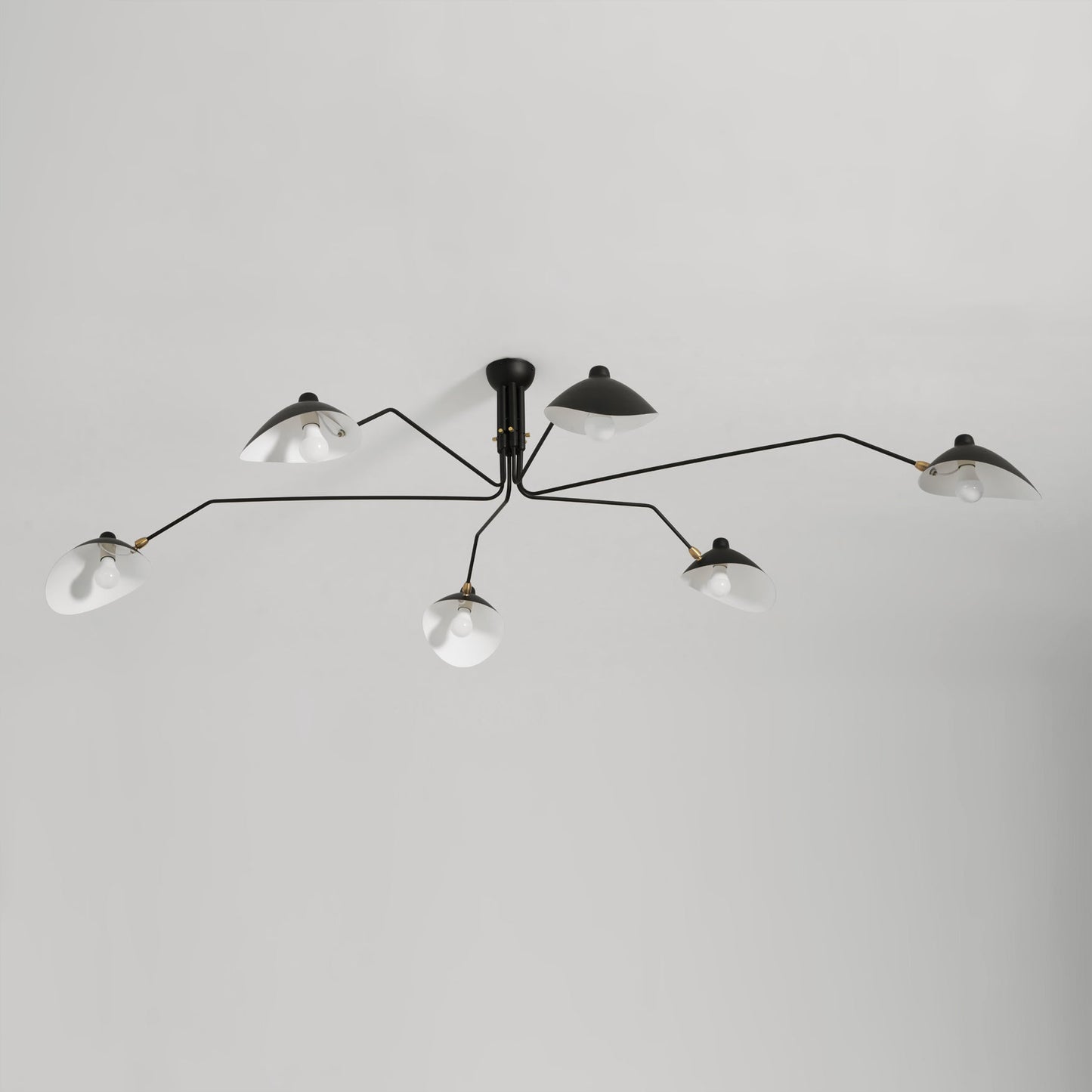 Modern Multi Arm Ceiling Lamp | Adjustable Chandelier for Living Room and Dining