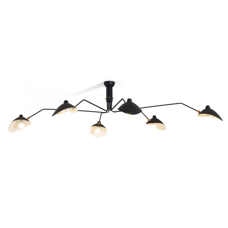 Modern Multi Arm Ceiling Lamp | Adjustable Chandelier for Living Room and Dining