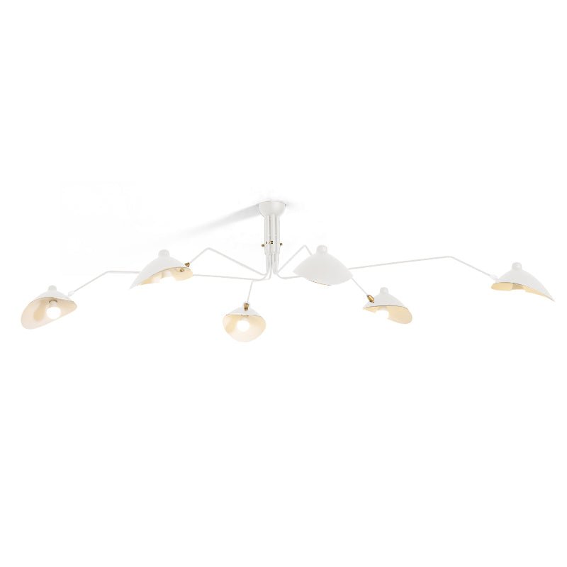 Modern Multi Arm Ceiling Lamp | Adjustable Chandelier for Living Room and Dining