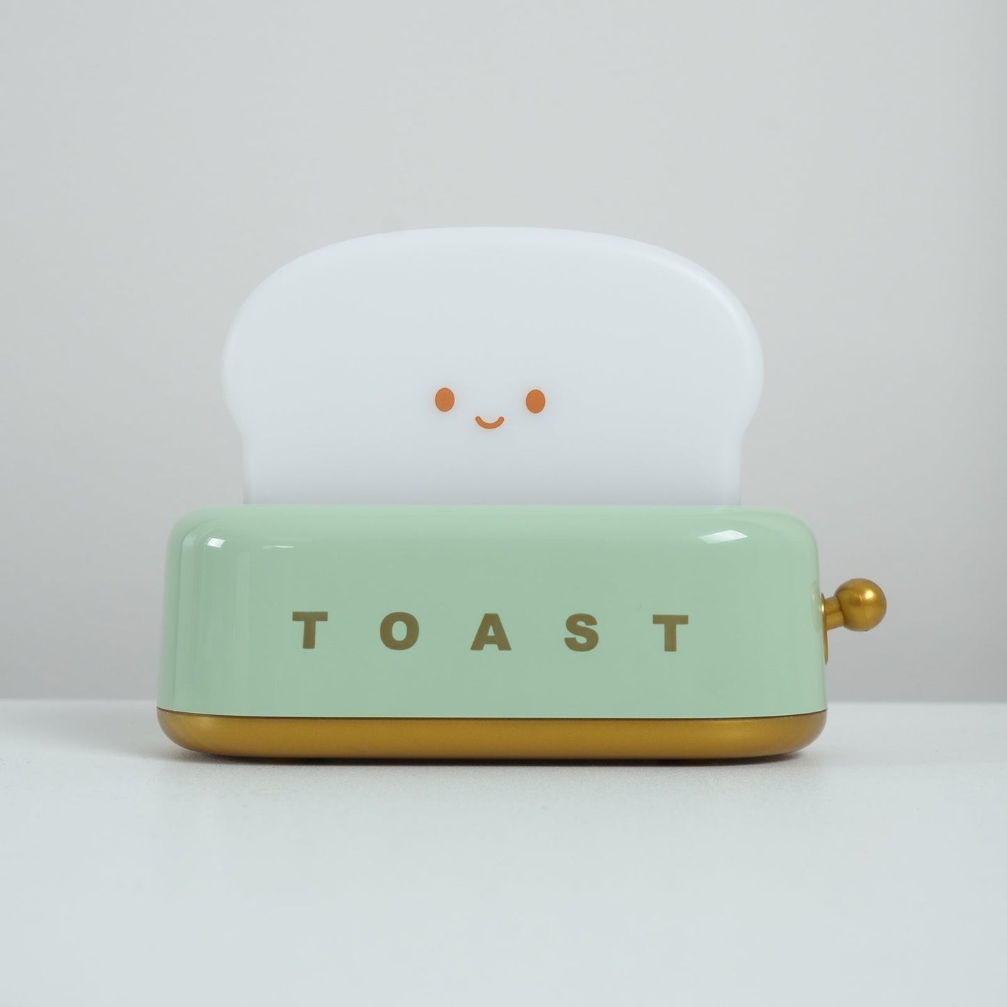 Cute Toaster Night Light | Rechargeable Bedside Table Lamp
