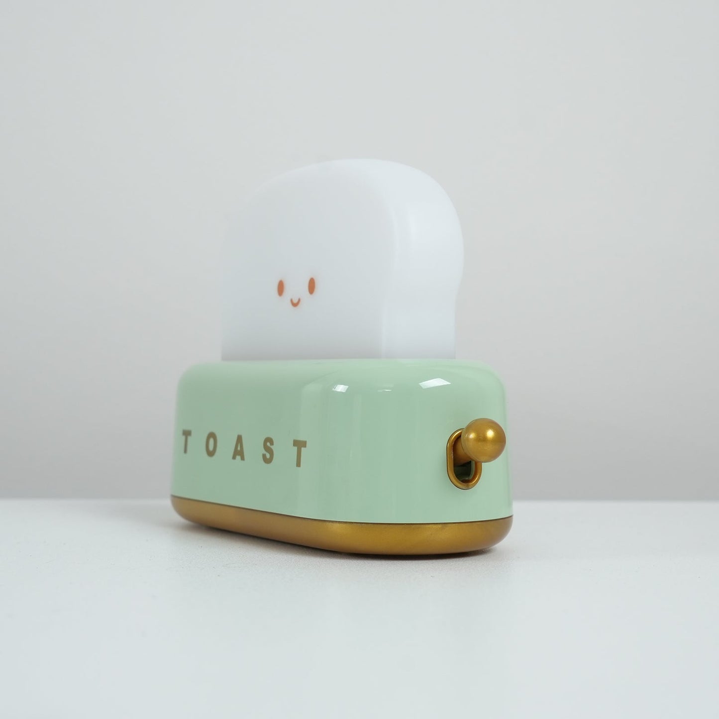 Cute Toaster Night Light | Rechargeable Bedside Table Lamp