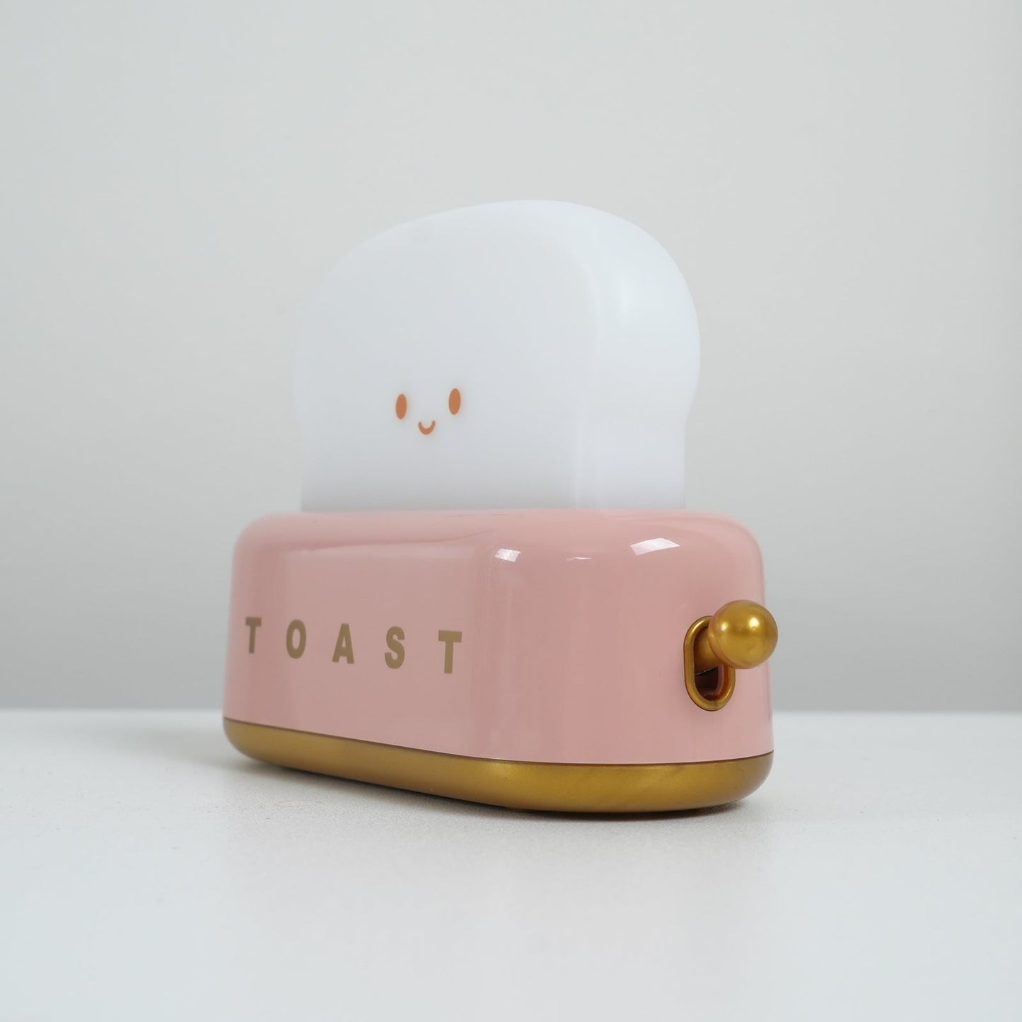 Cute Toaster Night Light | Rechargeable Bedside Table Lamp
