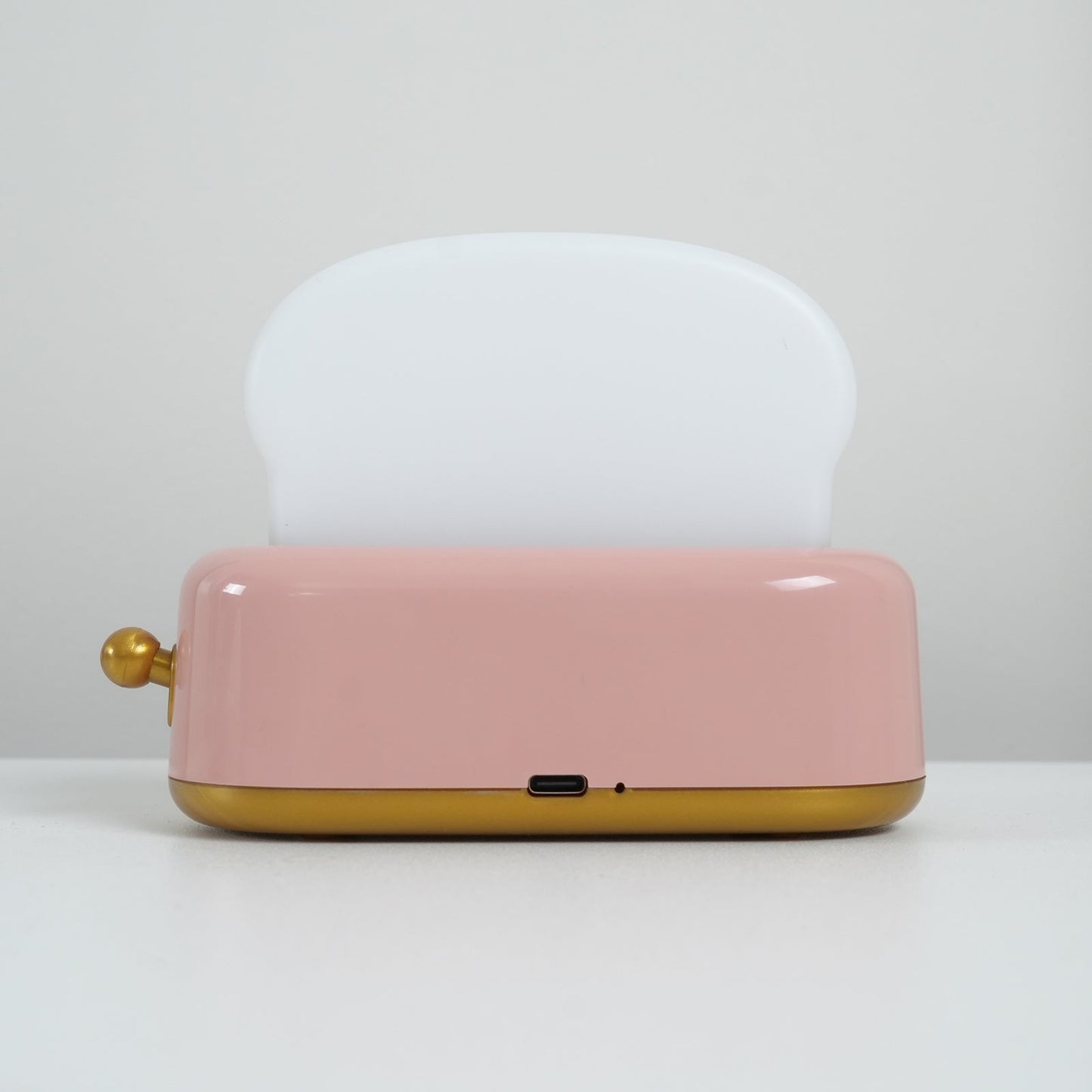 Cute Toaster Night Light | Rechargeable Bedside Table Lamp