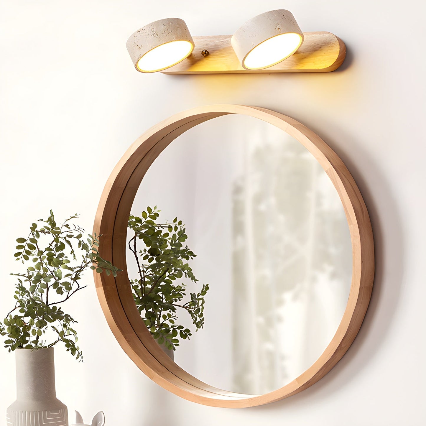 Modern Duo Wall Lamp with Dual Lights | Elegant Wall Sconce for Bedroom and Living