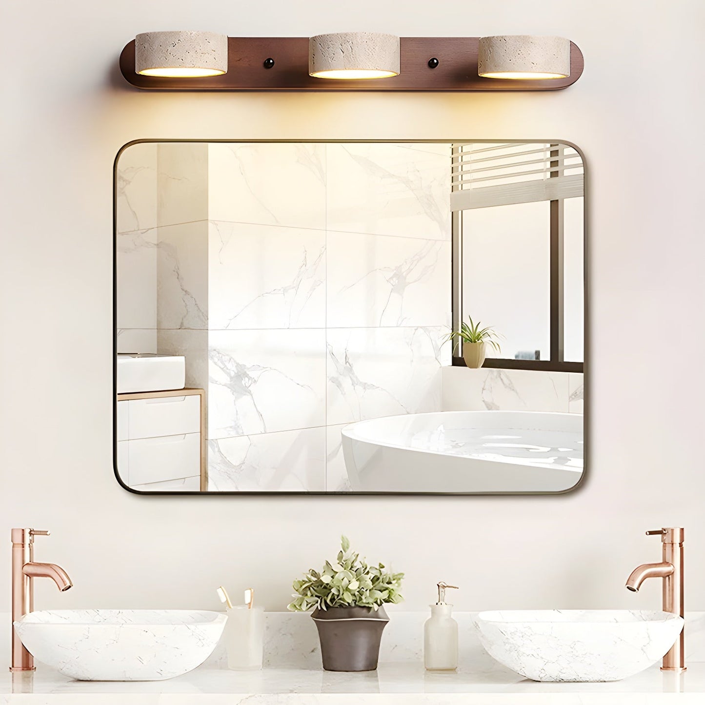 Modern Duo Wall Lamp with Dual Lights | Elegant Wall Sconce for Bedroom and Living