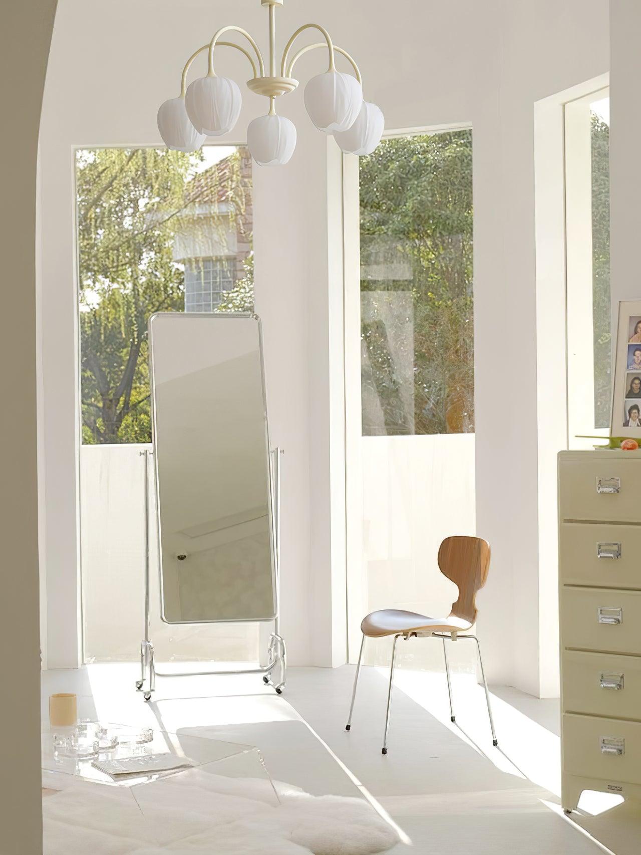 Tulip Chandelier Ceiling Lamp | Modern Floral Light Fixture for Living and Dining