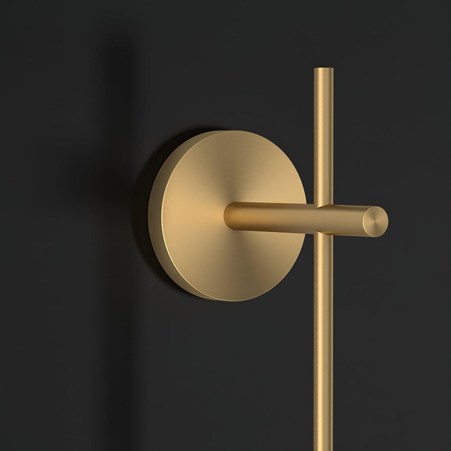 Modern Wall Lamp | Vertical Glass Globe Sconce for Bedroom