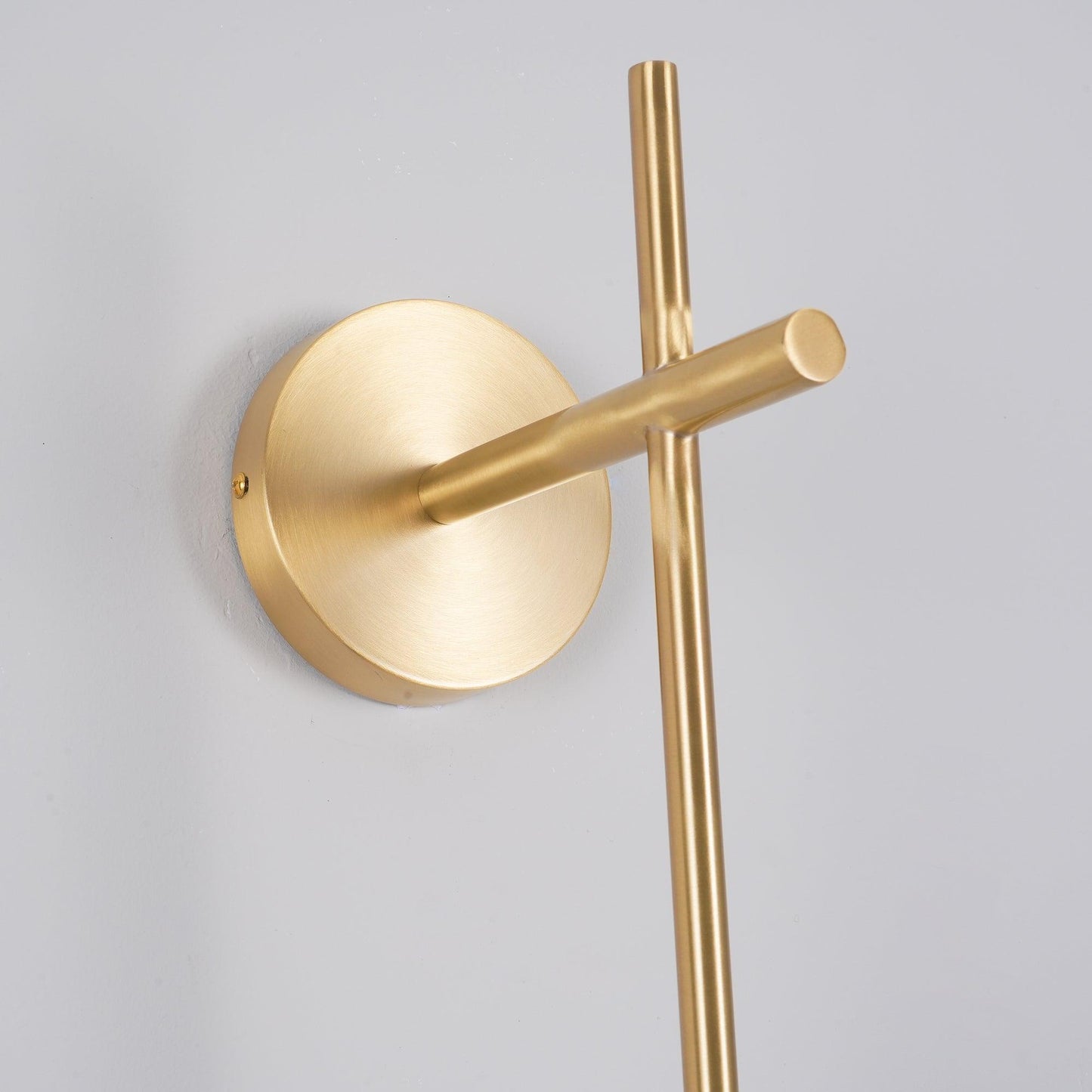 Modern Wall Lamp | Vertical Glass Globe Sconce for Bedroom