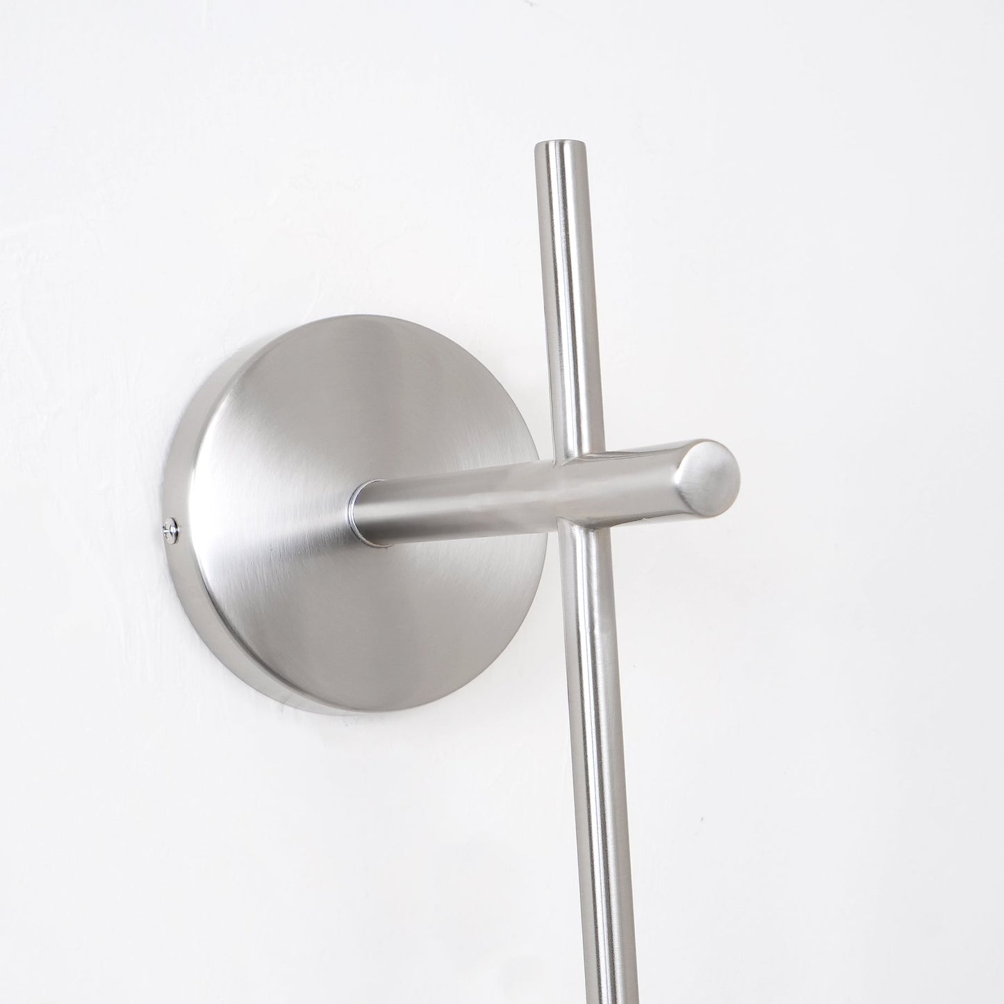 Modern Wall Lamp | Vertical Glass Globe Sconce for Bedroom