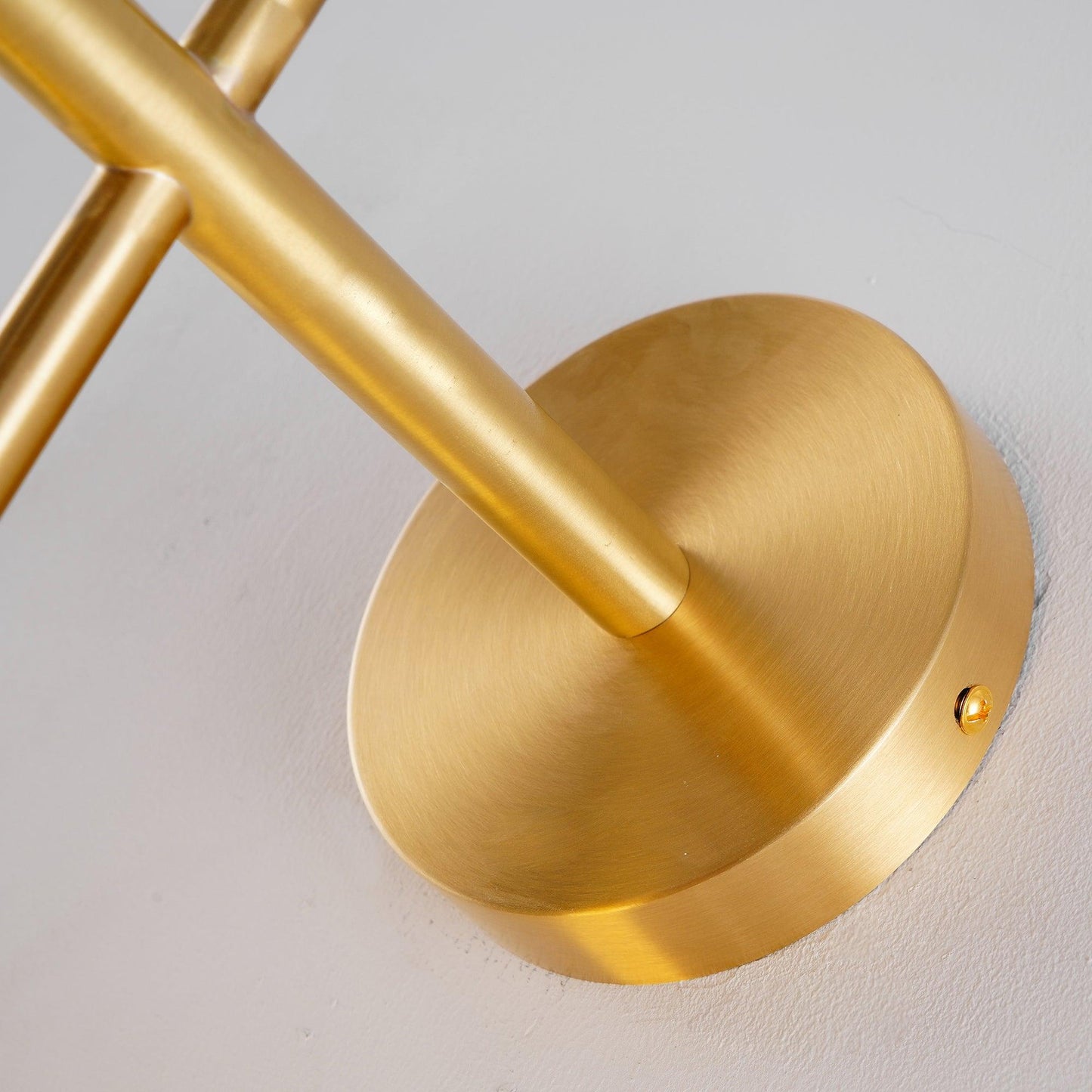 Modern Wall Lamp | Vertical Glass Globe Sconce for Bedroom