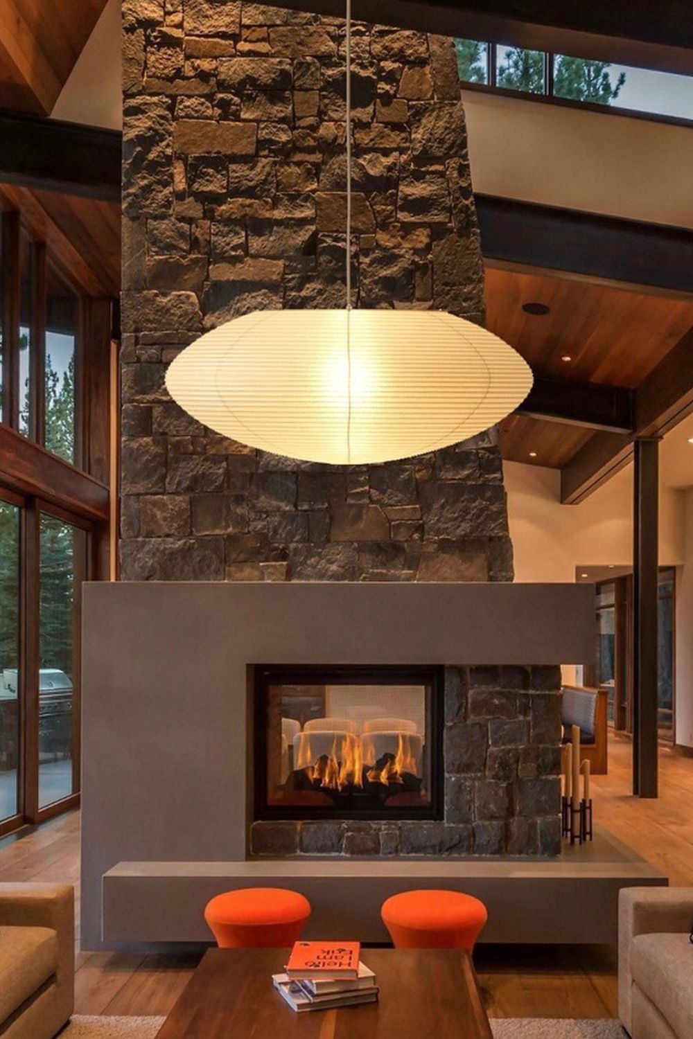 Japanese Paper Pendant Ceiling Lamp | Modern Hanging Light for Bedroom and Living