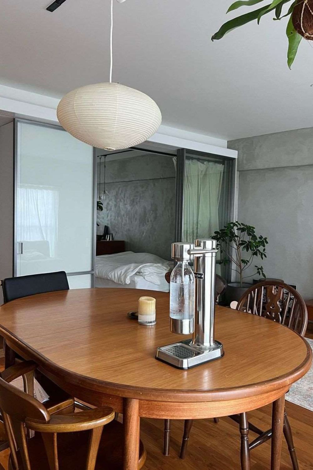 Japanese Paper Pendant Ceiling Lamp | Modern Hanging Light for Bedroom and Living