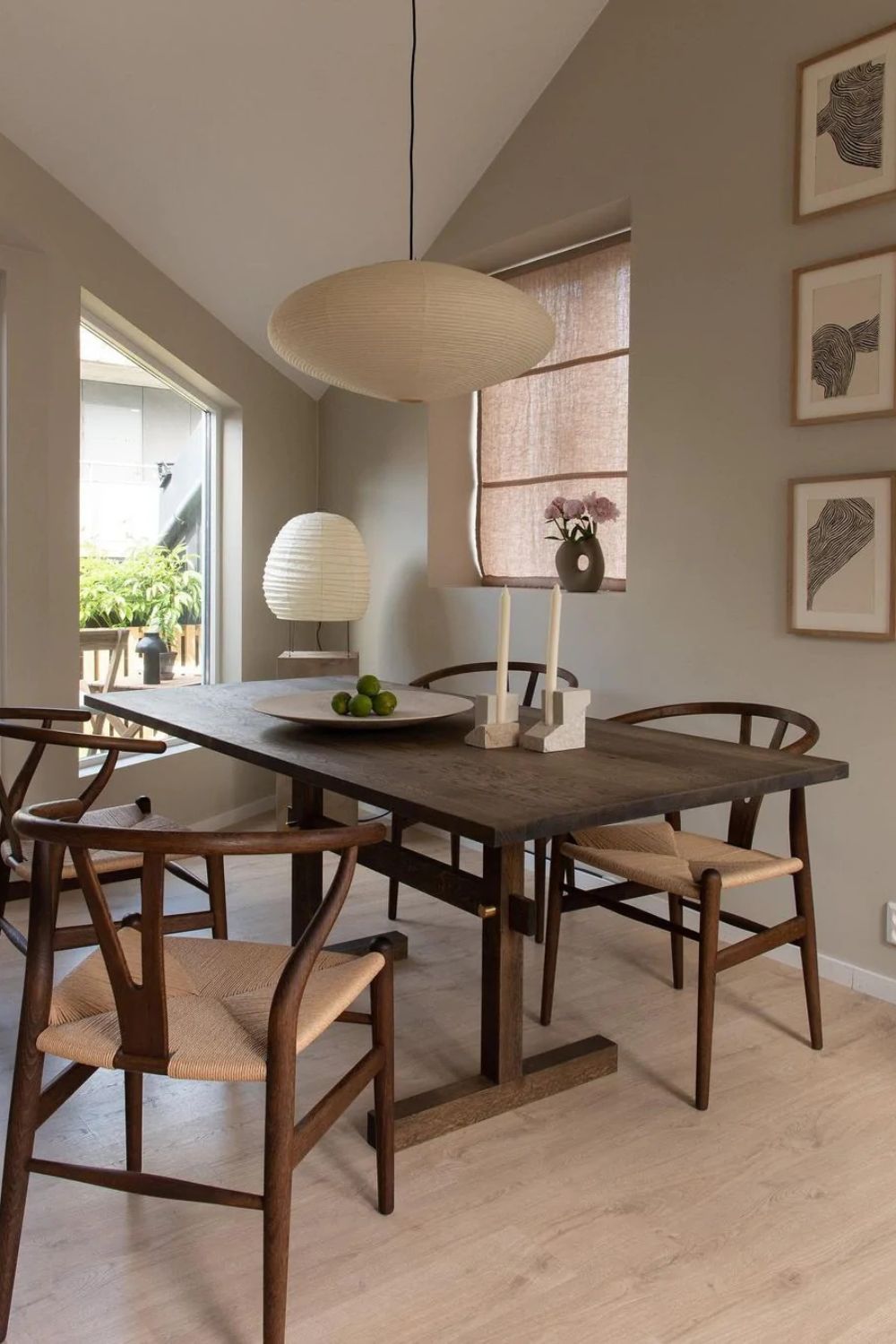 Japanese Paper Pendant Ceiling Lamp | Modern Hanging Light for Bedroom and Living