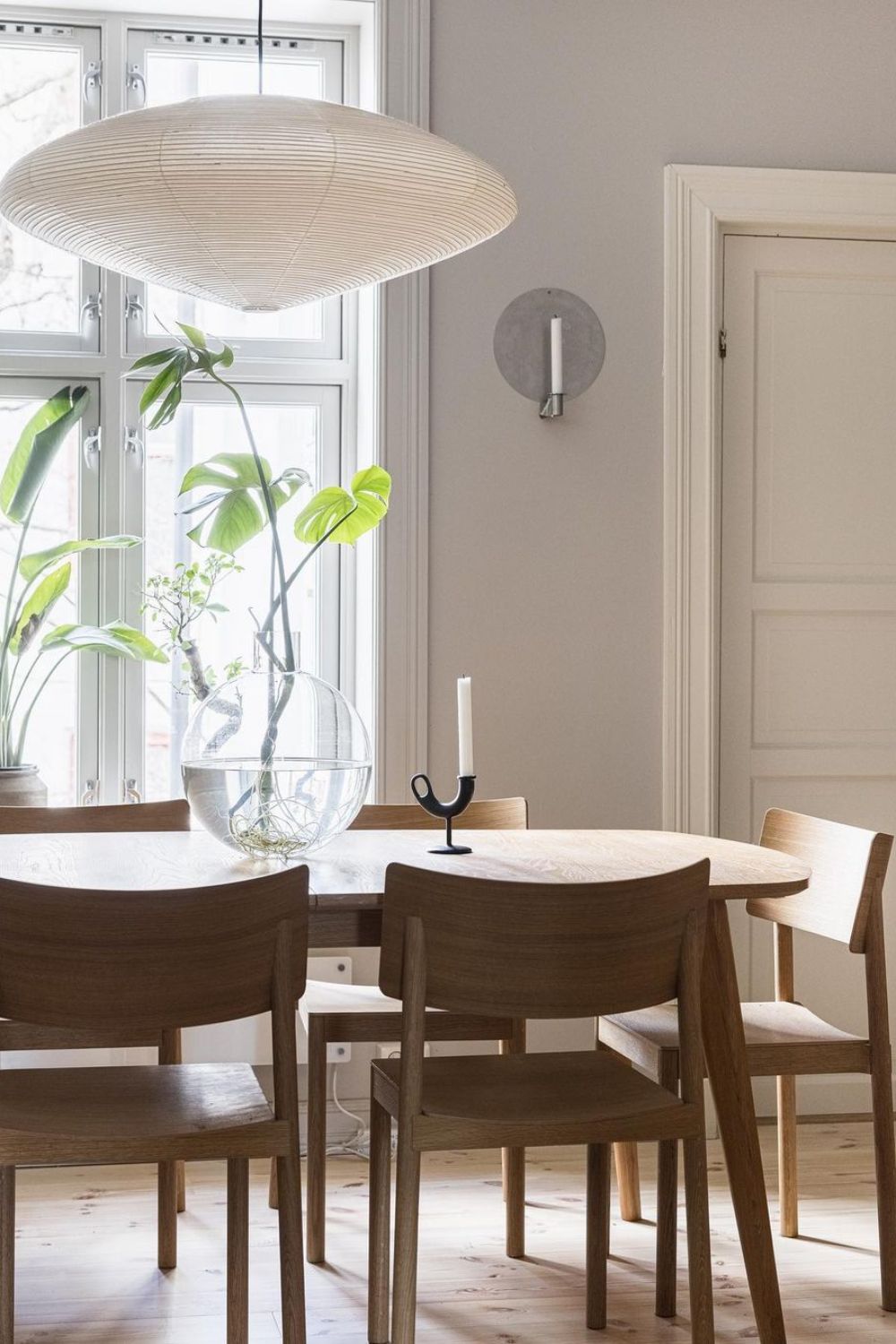 Japanese Paper Pendant Ceiling Lamp | Modern Hanging Light for Bedroom and Living