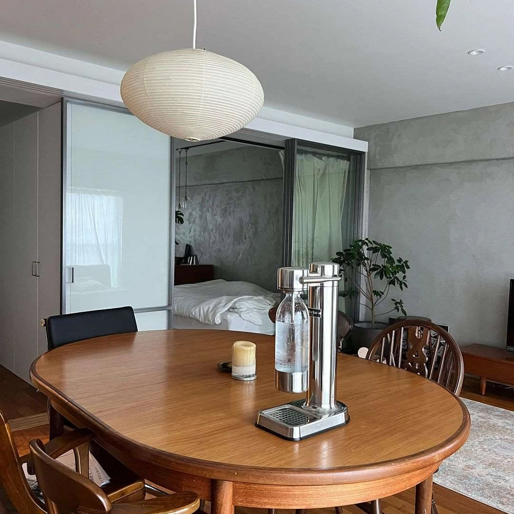 Japanese Paper Pendant Ceiling Lamp | Modern Hanging Light for Bedroom and Living