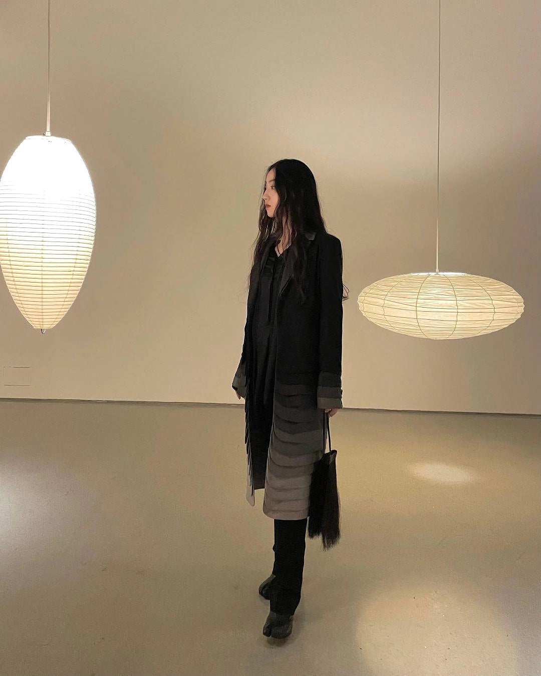 Japanese Paper Pendant Ceiling Lamp | Modern Hanging Light for Bedroom and Living