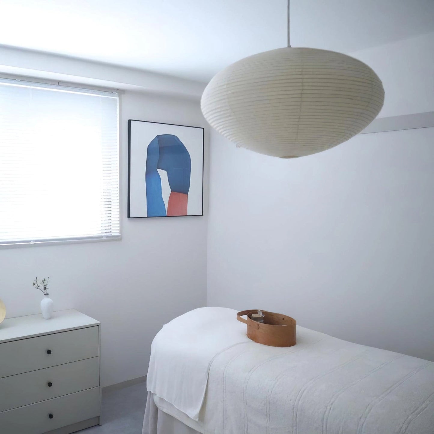 Japanese Paper Pendant Ceiling Lamp | Modern Hanging Light for Bedroom and Living