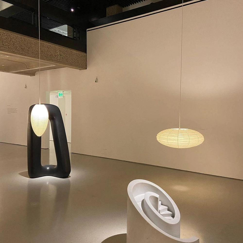 Japanese Paper Pendant Ceiling Lamp | Modern Hanging Light for Bedroom and Living