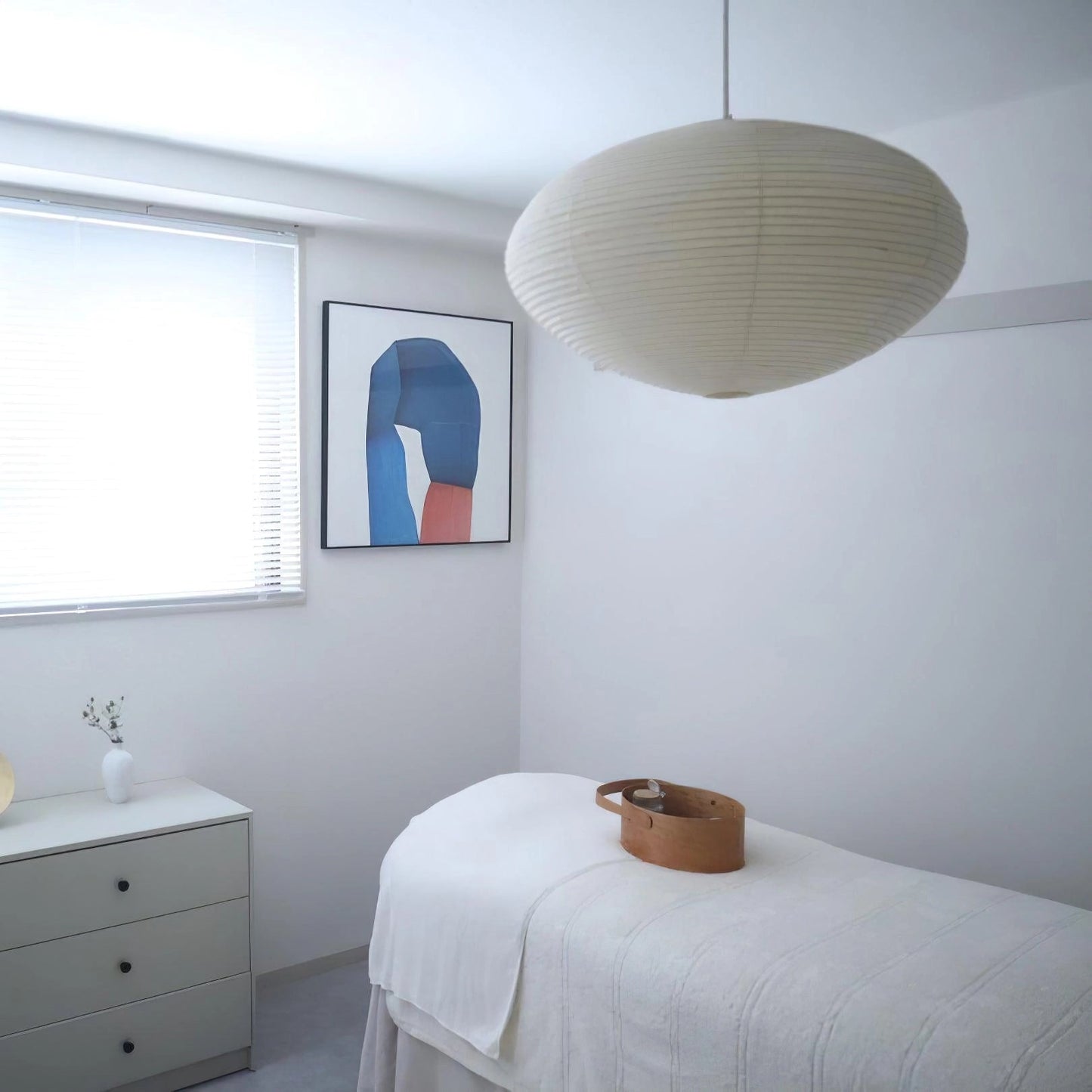 Japanese Paper Pendant Ceiling Lamp | Modern Hanging Light for Bedroom and Living